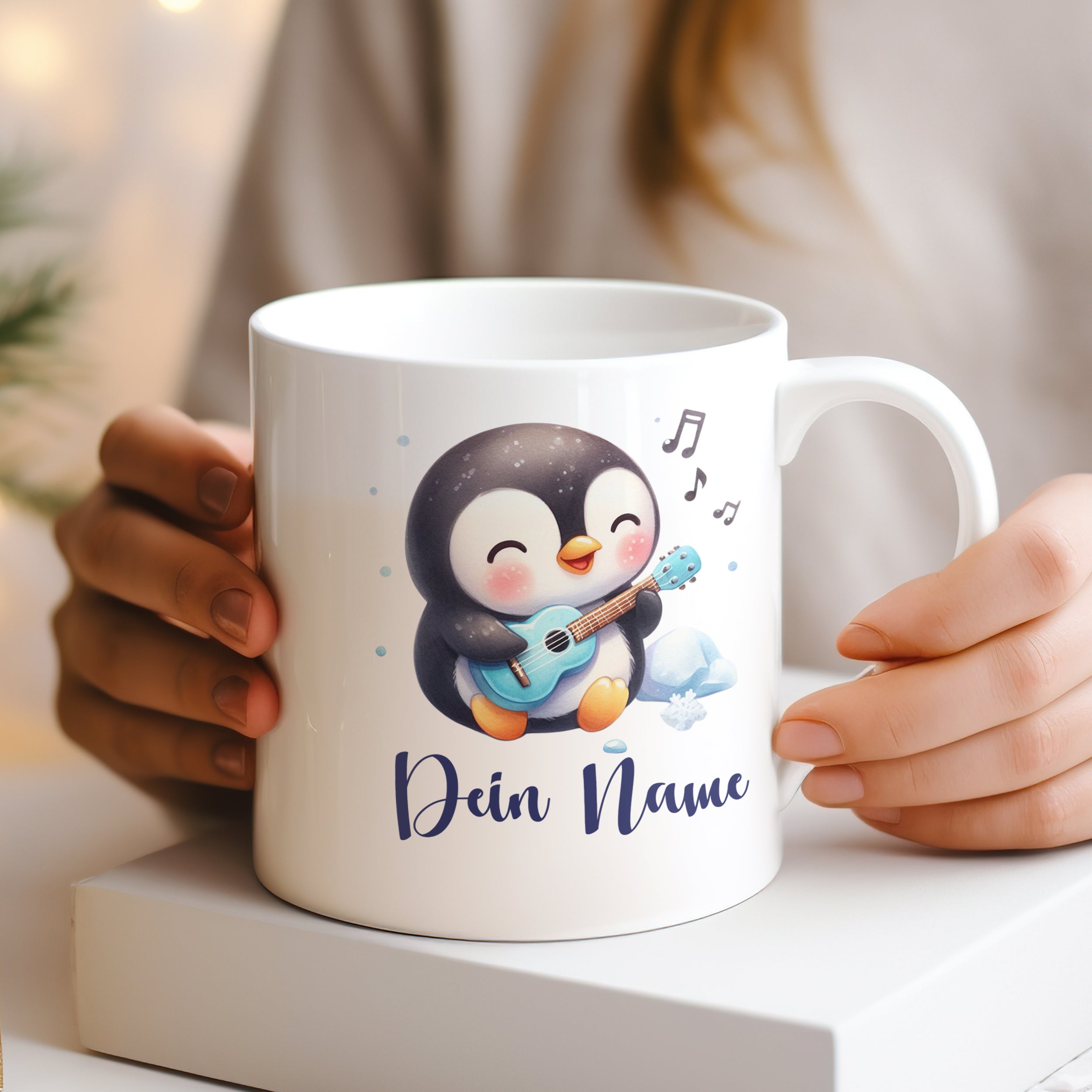 Tasse Pinguin - Freude am Morgen