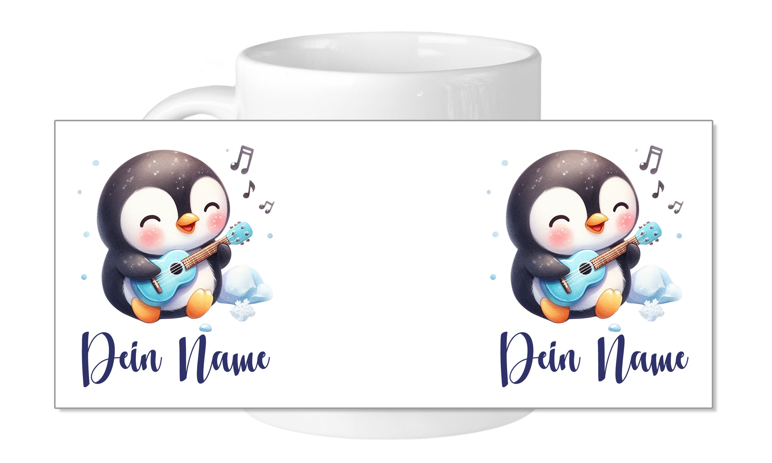 Tasse Pinguin - Freude am Morgen