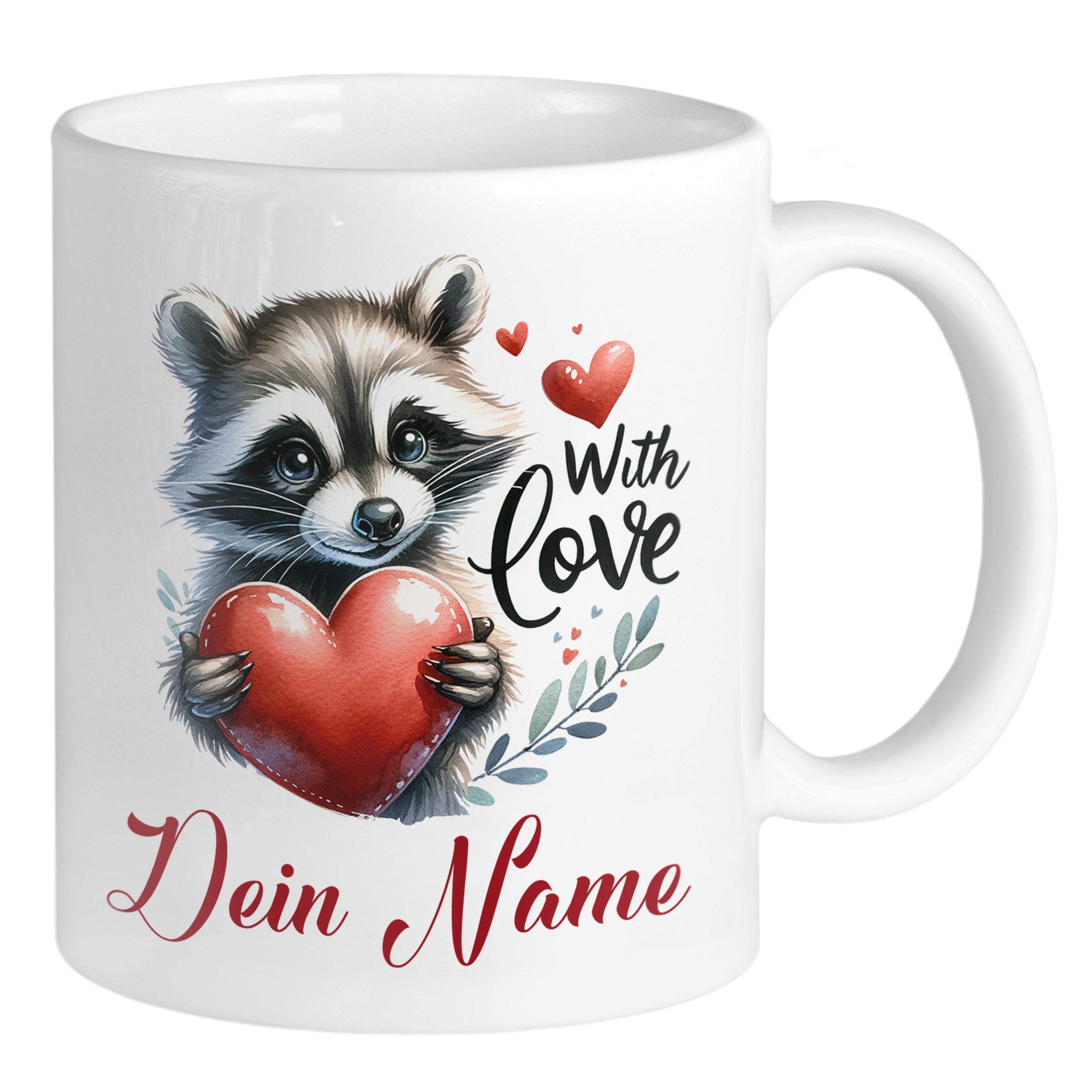 Tasse Waschbär - Liebevoller Genuss für jeden Tag