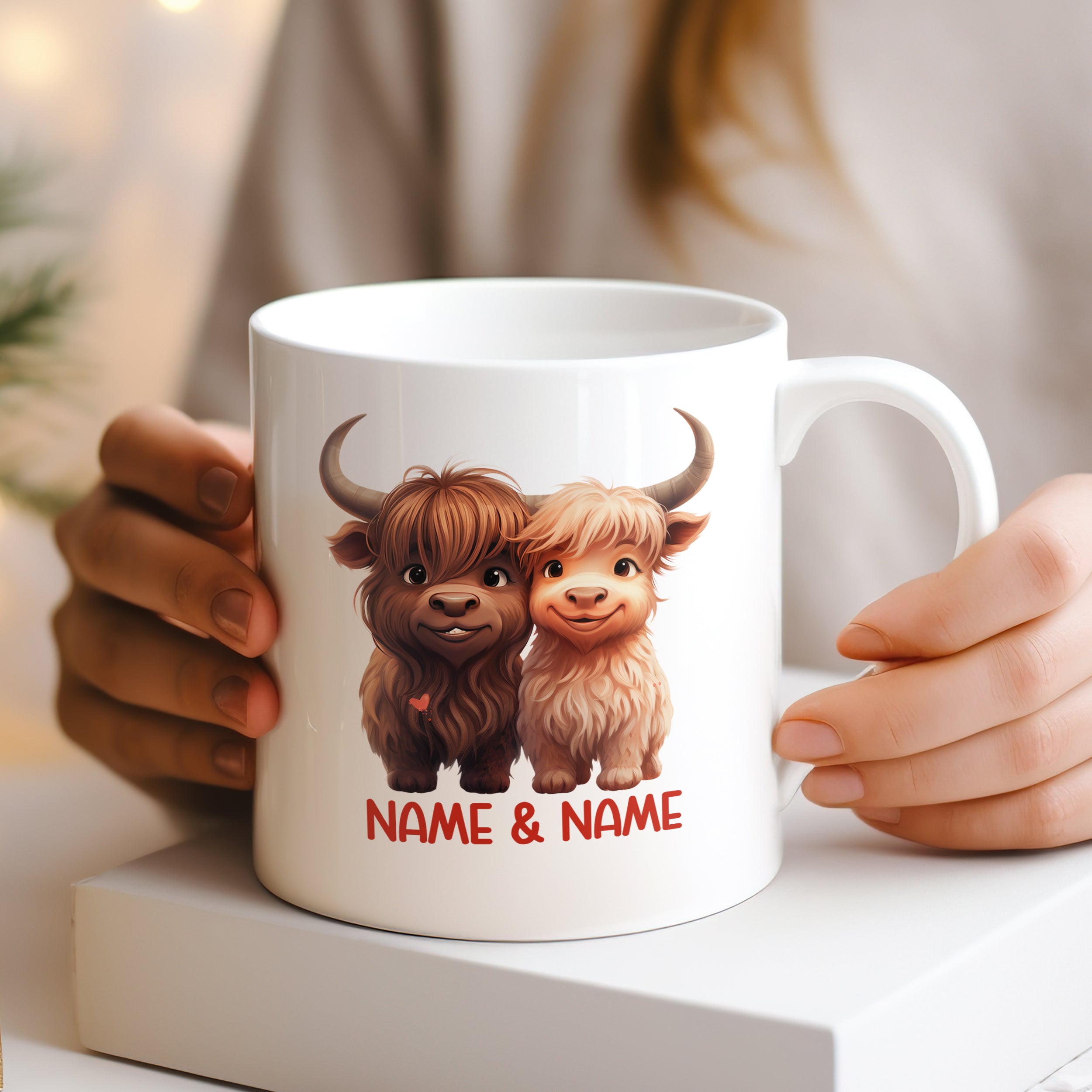 Tasse Hochlandrinder - Für die besten Freundschaften