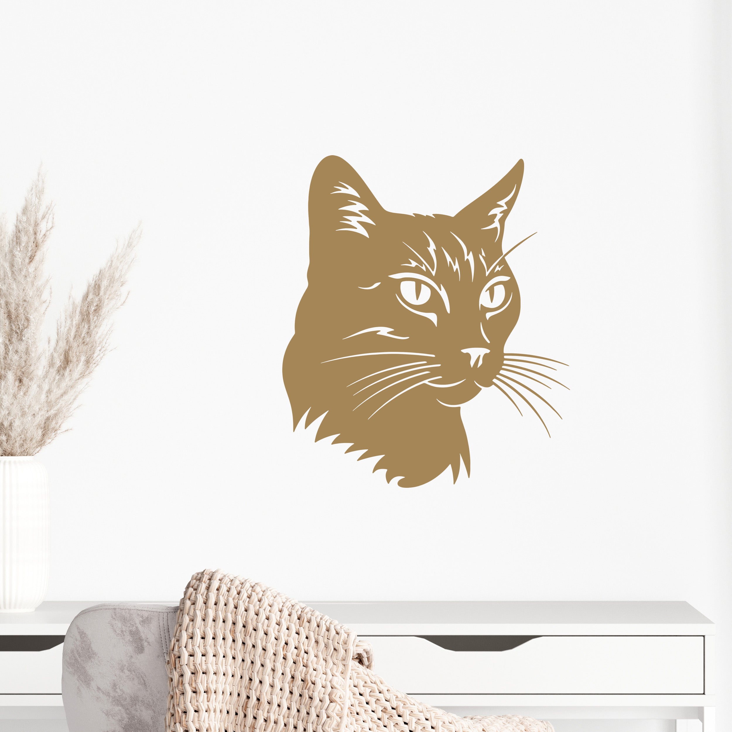 Wandtattoo Katze - Ein Hauch von Eleganz für dein Zuhause