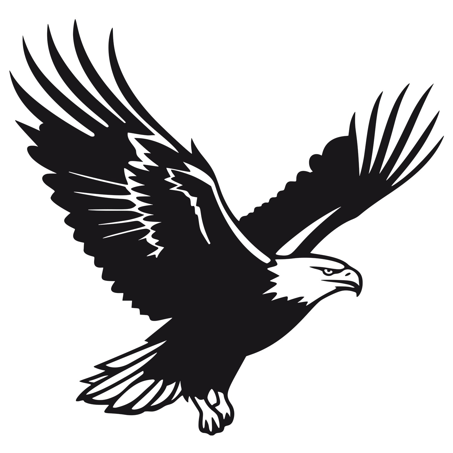 Wandtattoo Adler - Freiheit für dein Zuhause