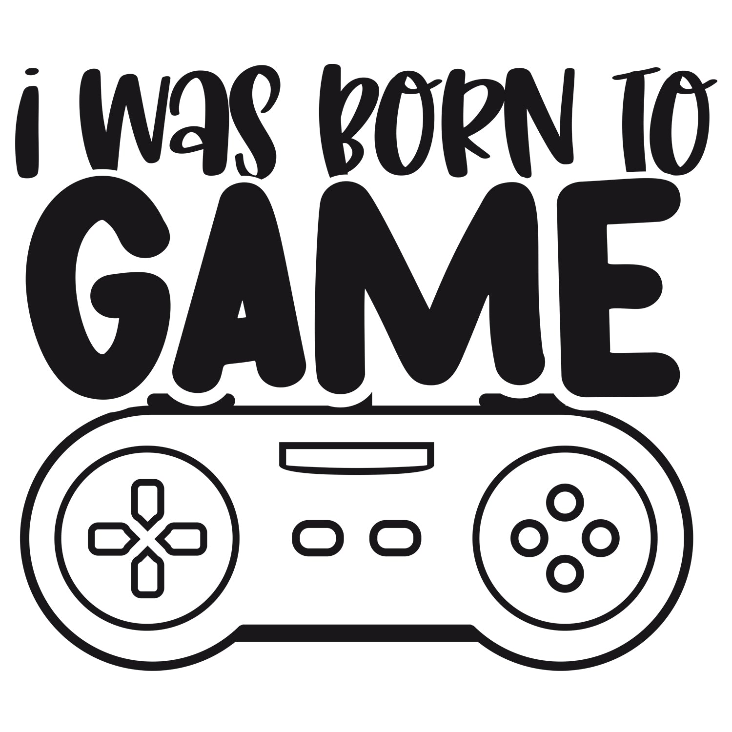 Wandtattoo Gamer