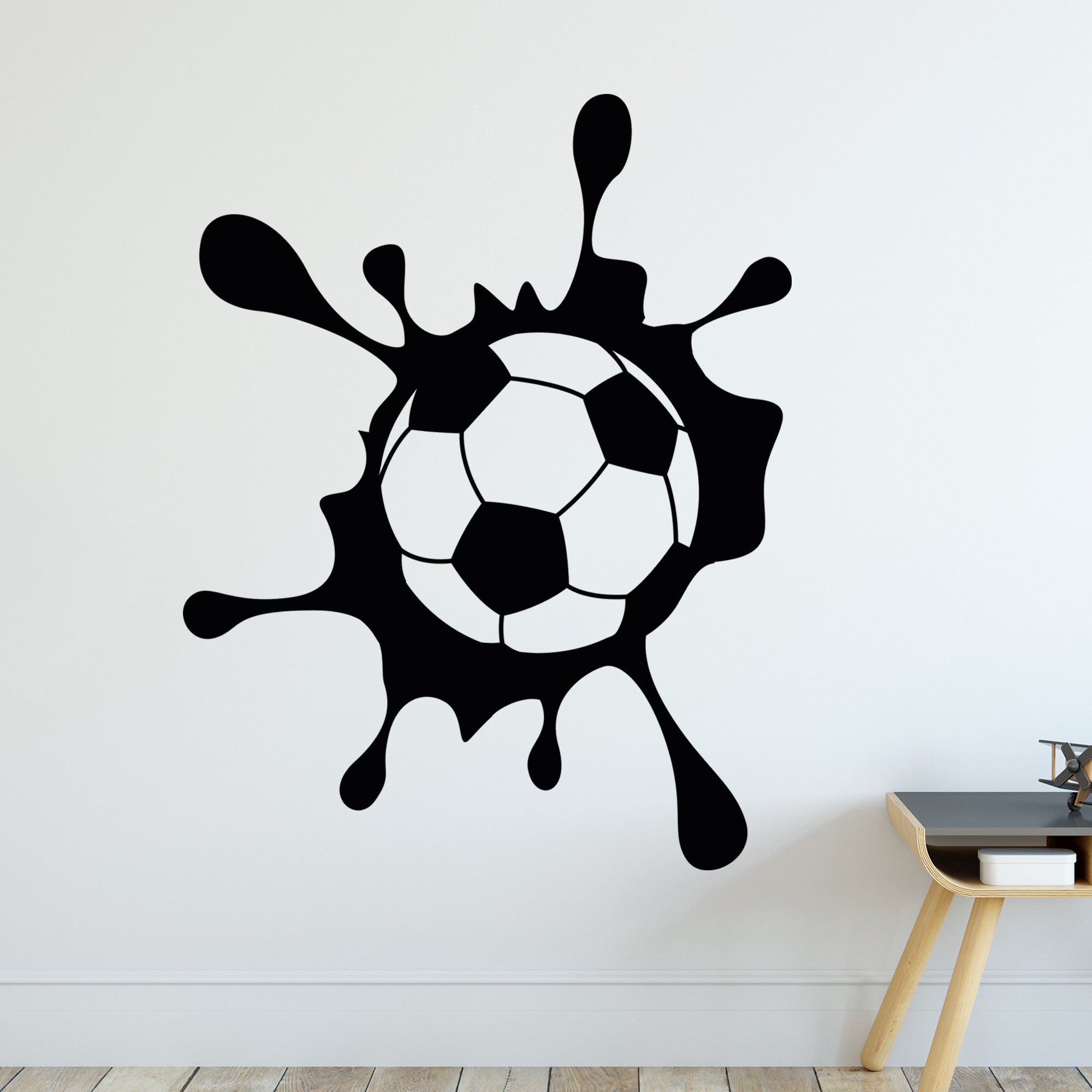 Wandtattoo Fußball