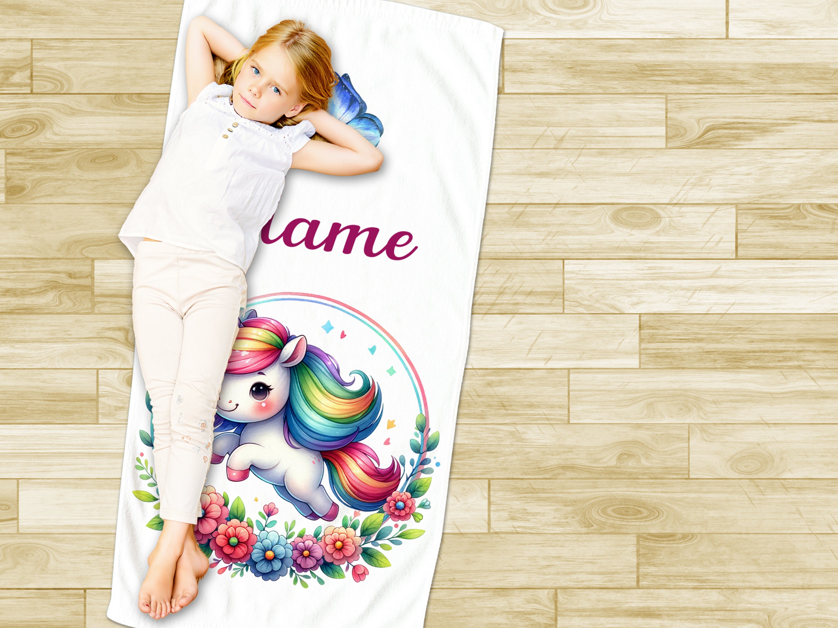 Handtuch mit Einhorn