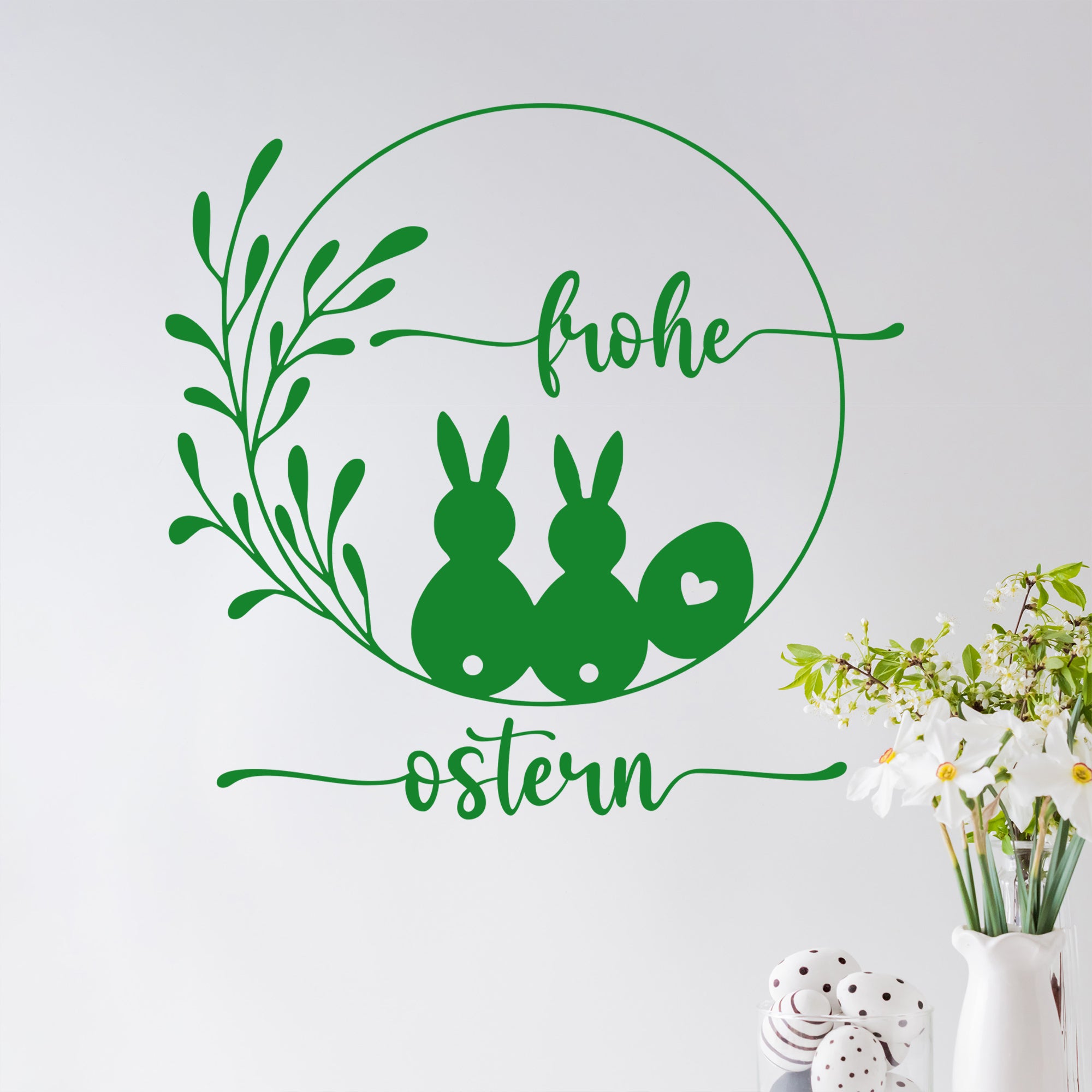 Wandtattoo Frohe Ostern
