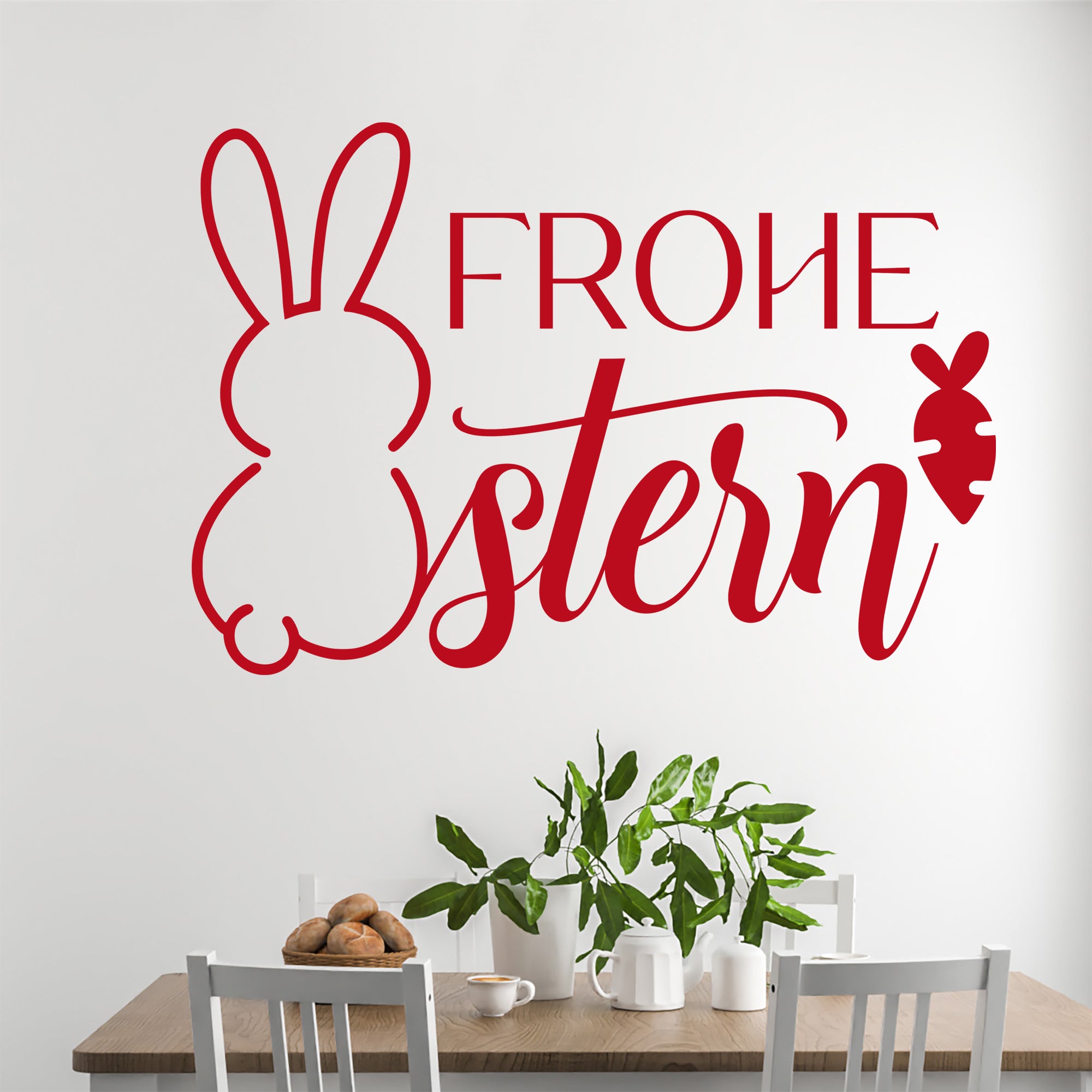 Wandtattoo Frohe Ostern