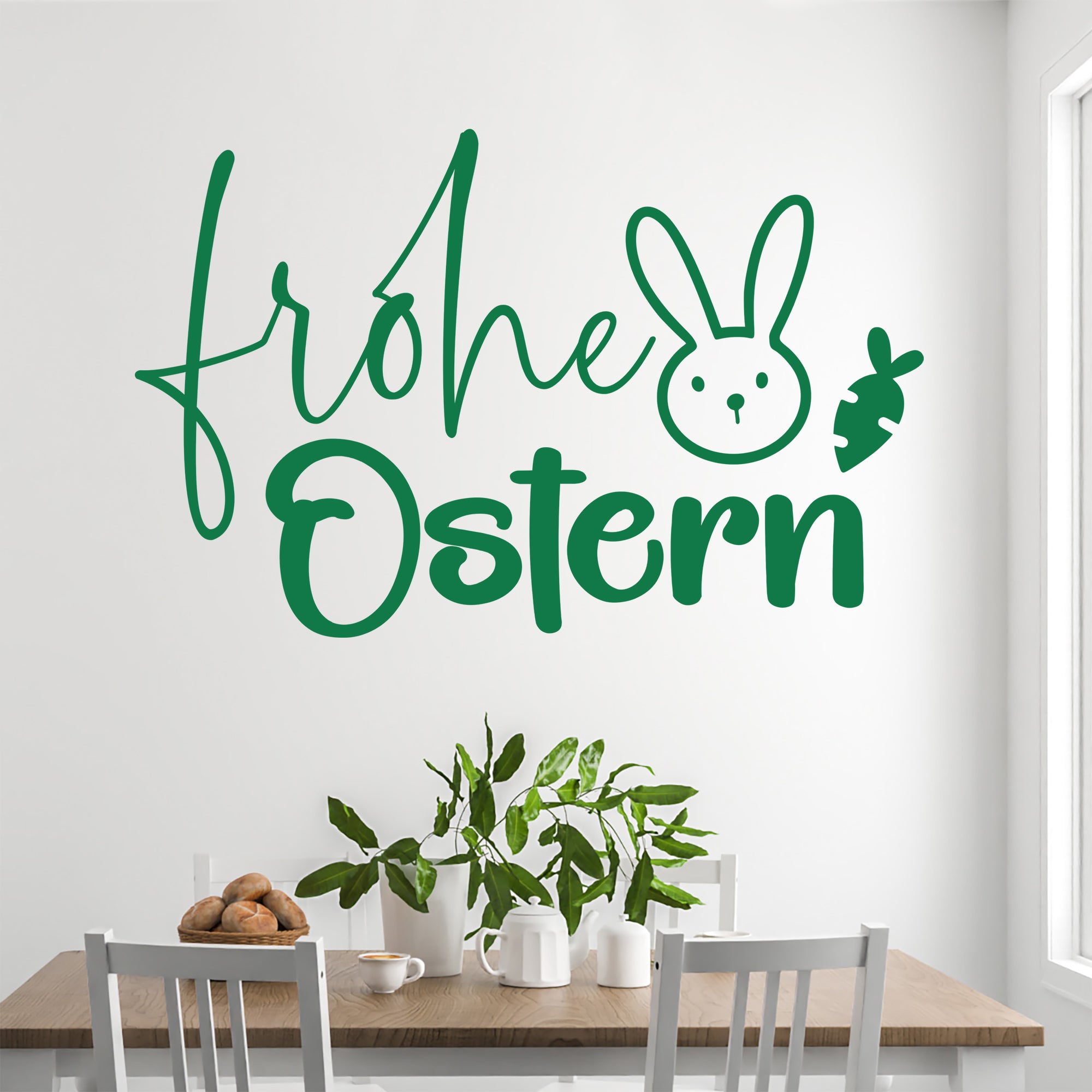 Wandtattoo Frohe Ostern - Für ein fröhliches Zuhause