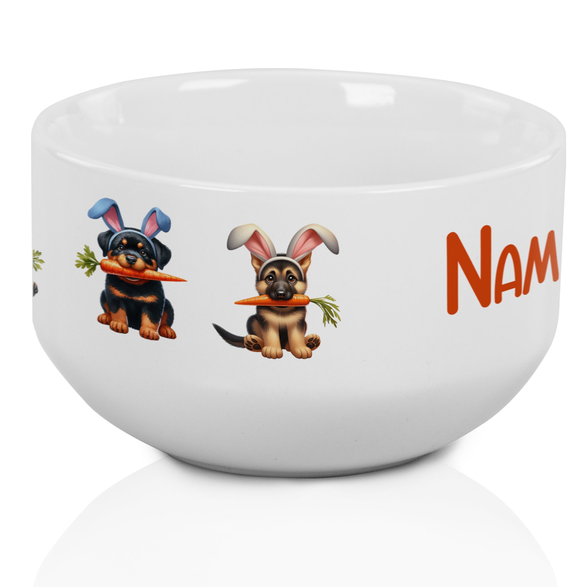 Müslischale Ostern mit Hunde-Motiven