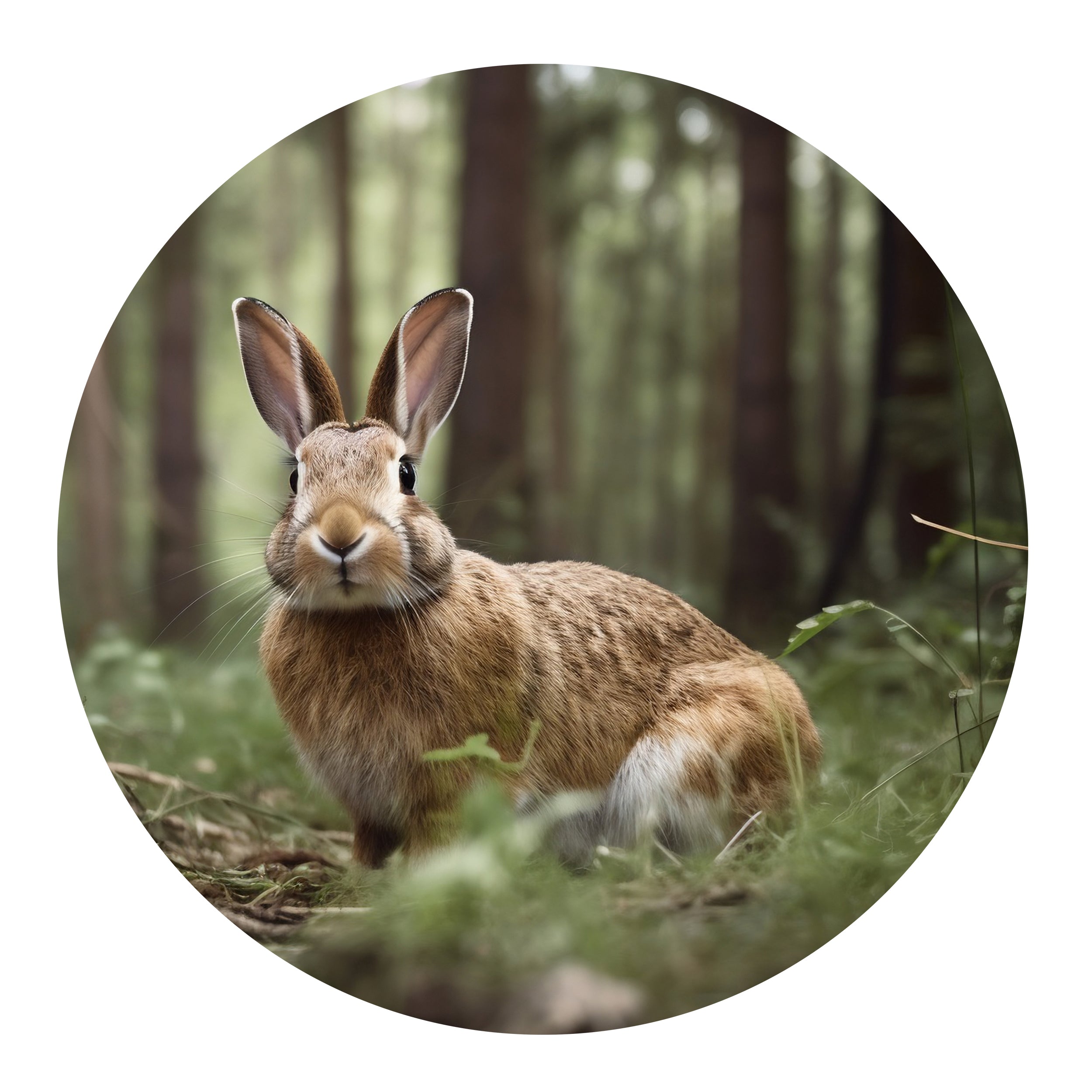 Wandtattoo Hase - Ein Stück Natur für dein Zuhause