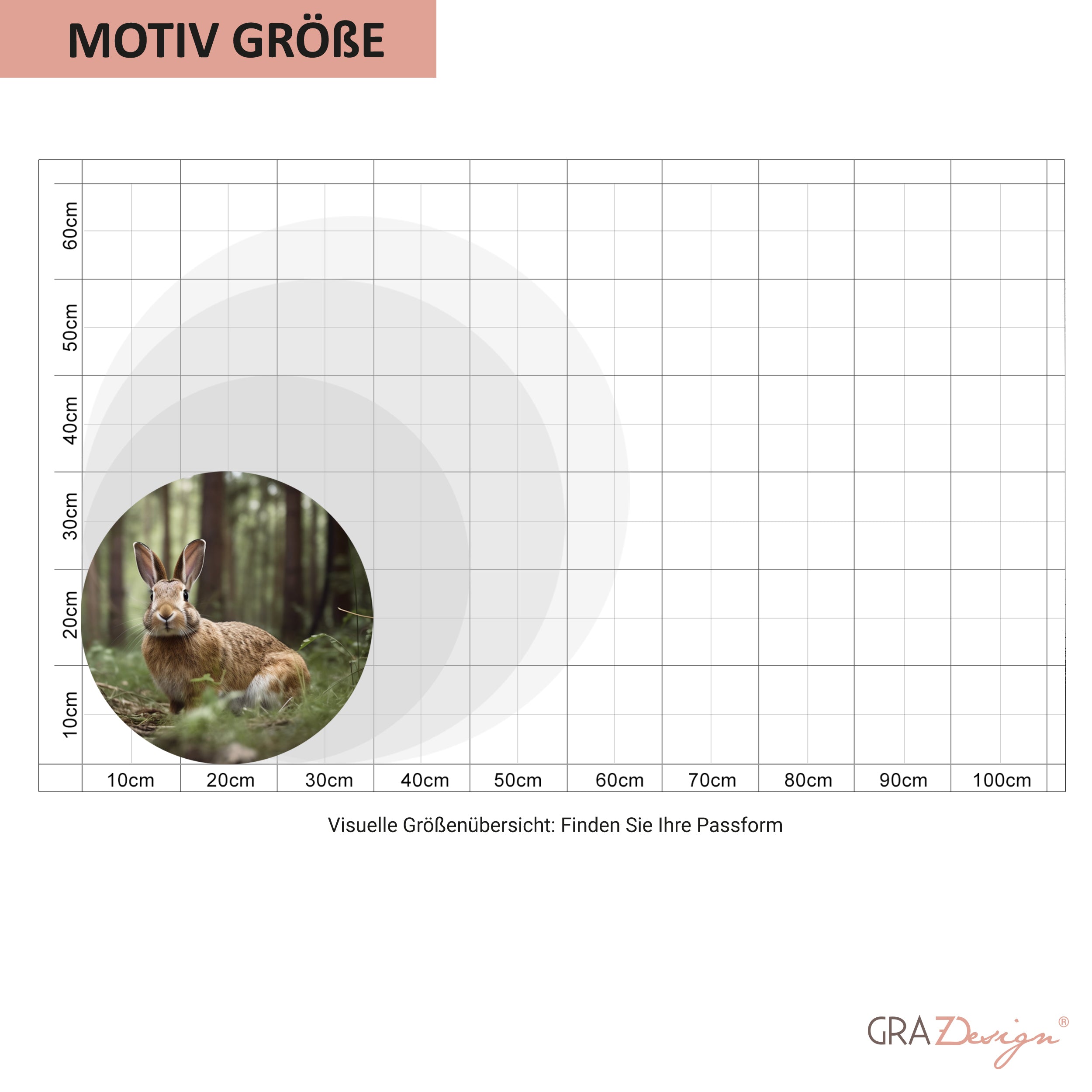 Wandtattoo Hase - Ein Stück Natur für dein Zuhause