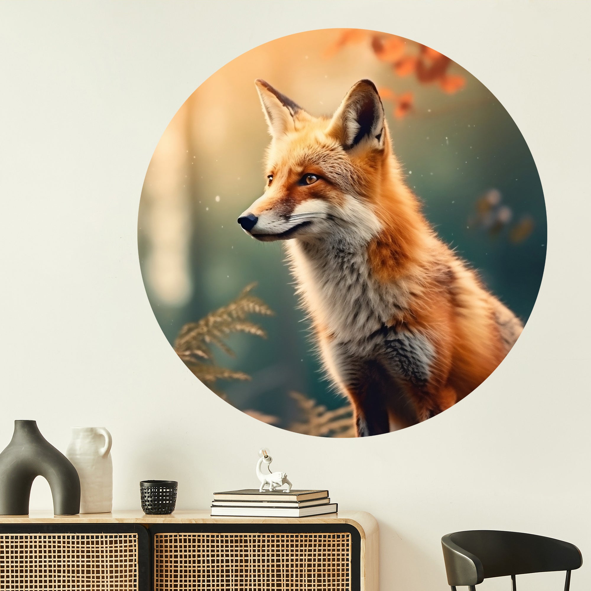 Wandtattoo Fuchs - Ein Hauch von Wildnis