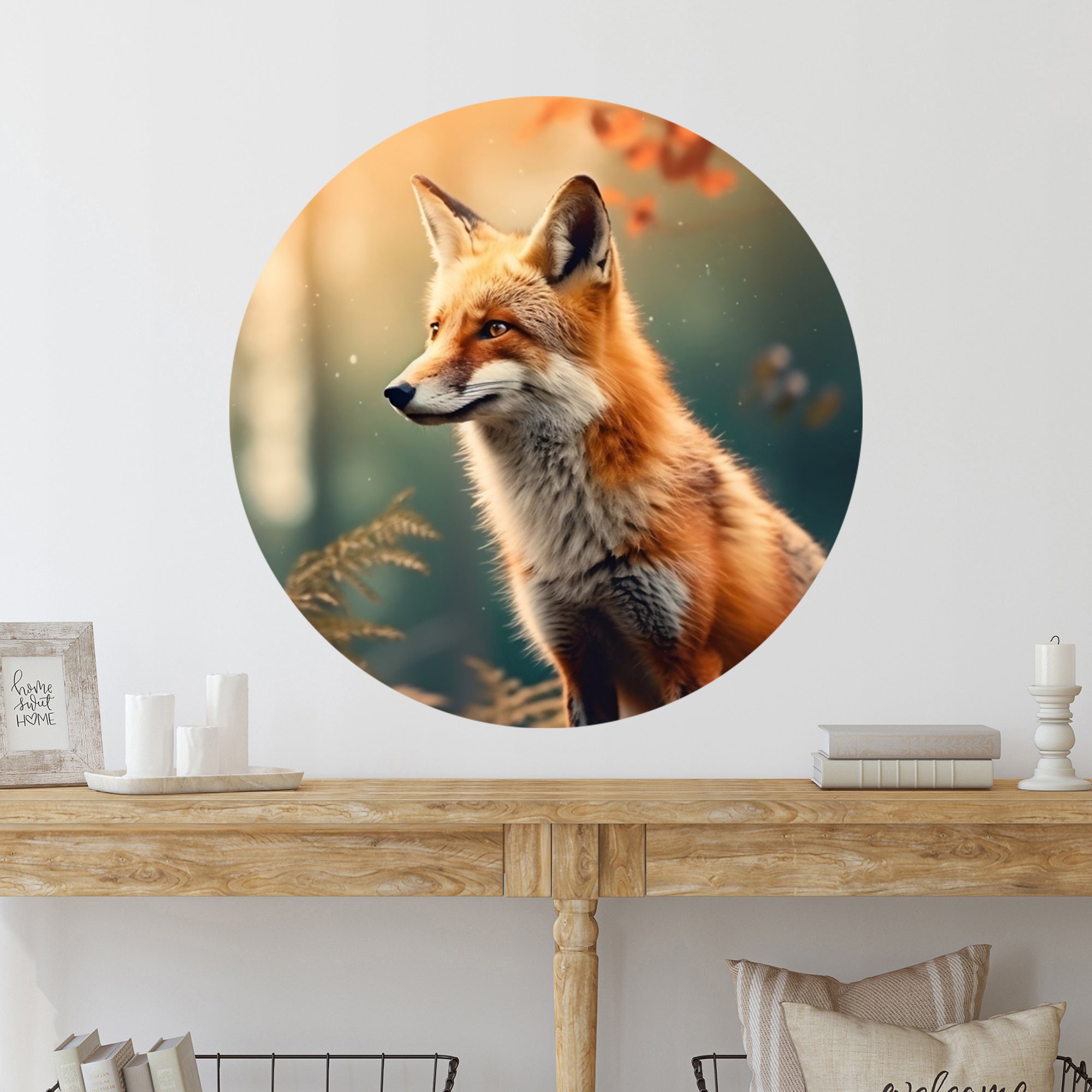 Wandtattoo Fuchs - Ein Hauch von Wildnis