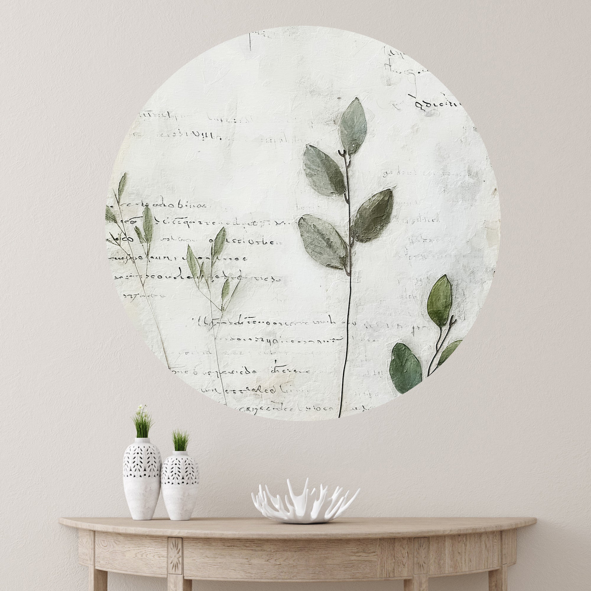 Wandtattoo Blattmotive