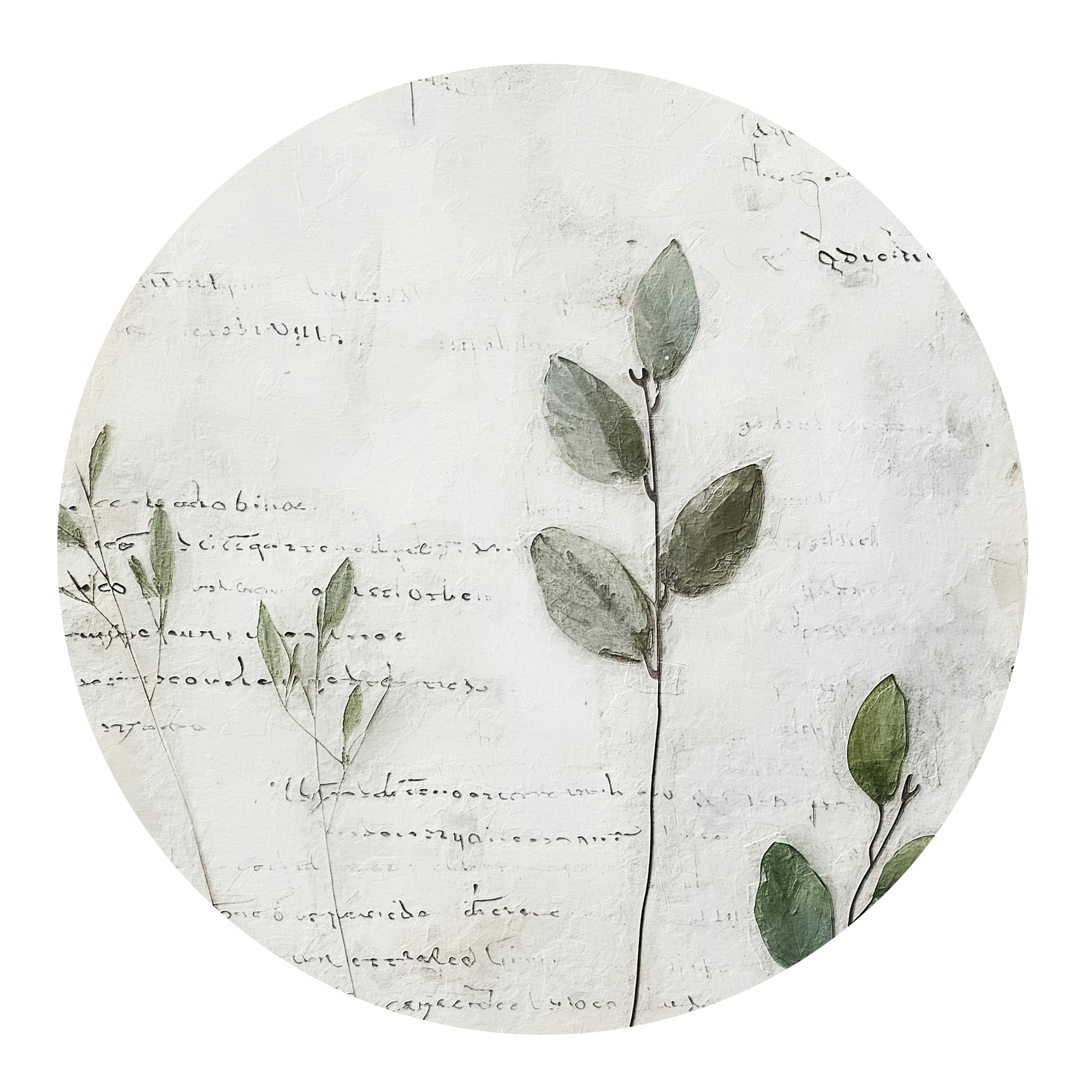 Wandtattoo Blattmotive