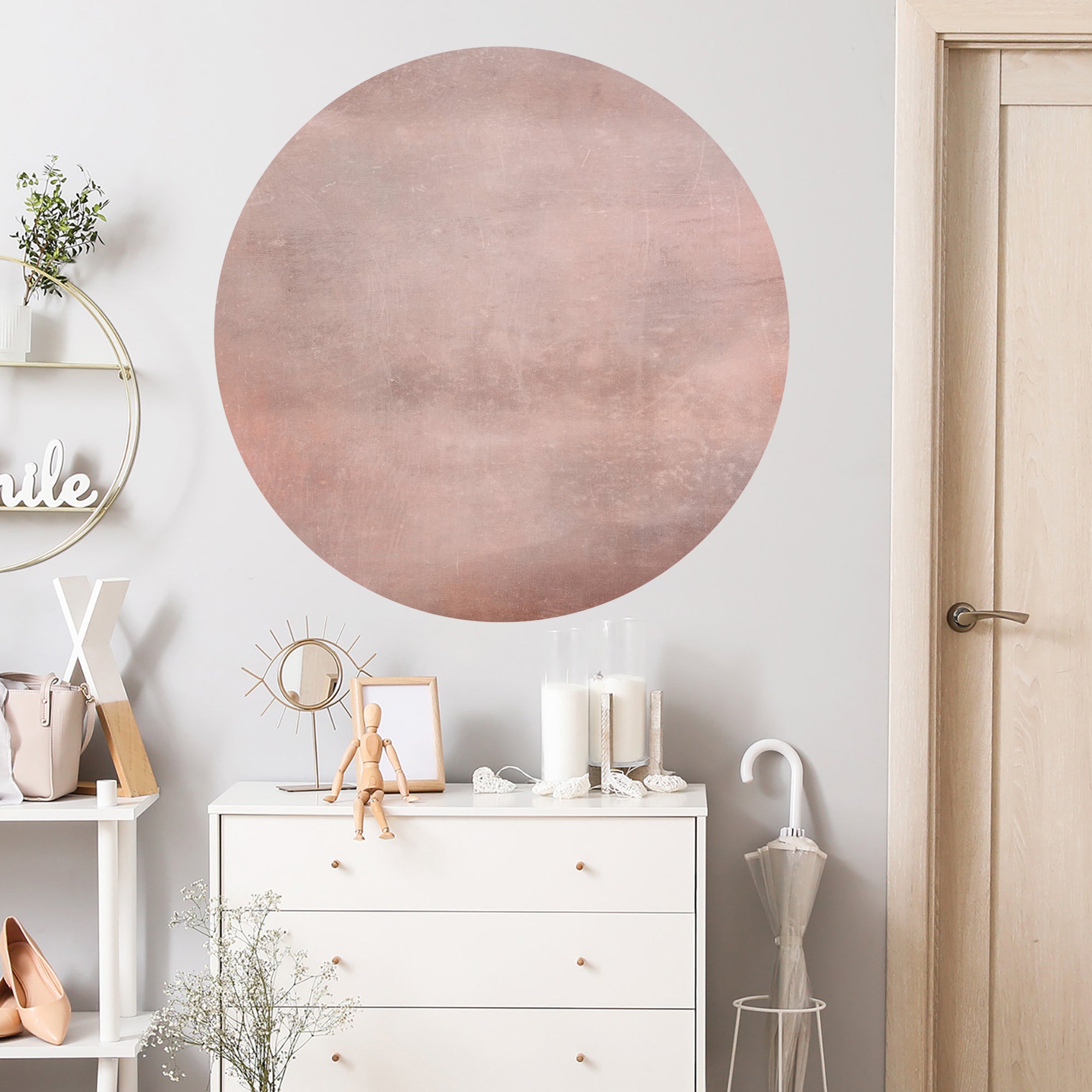 Wandtattoo Roségold