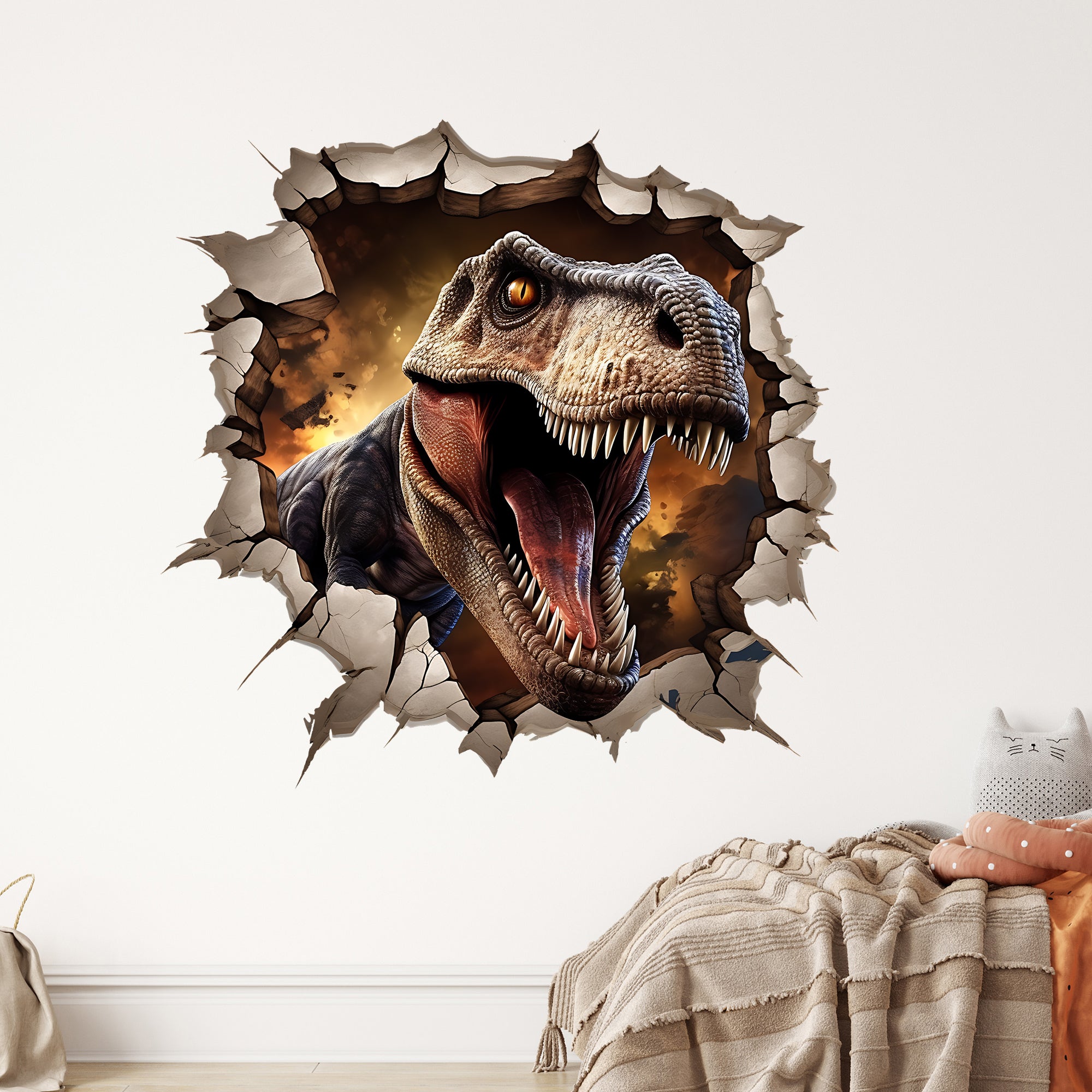 Wandtattoo Dinosaurier