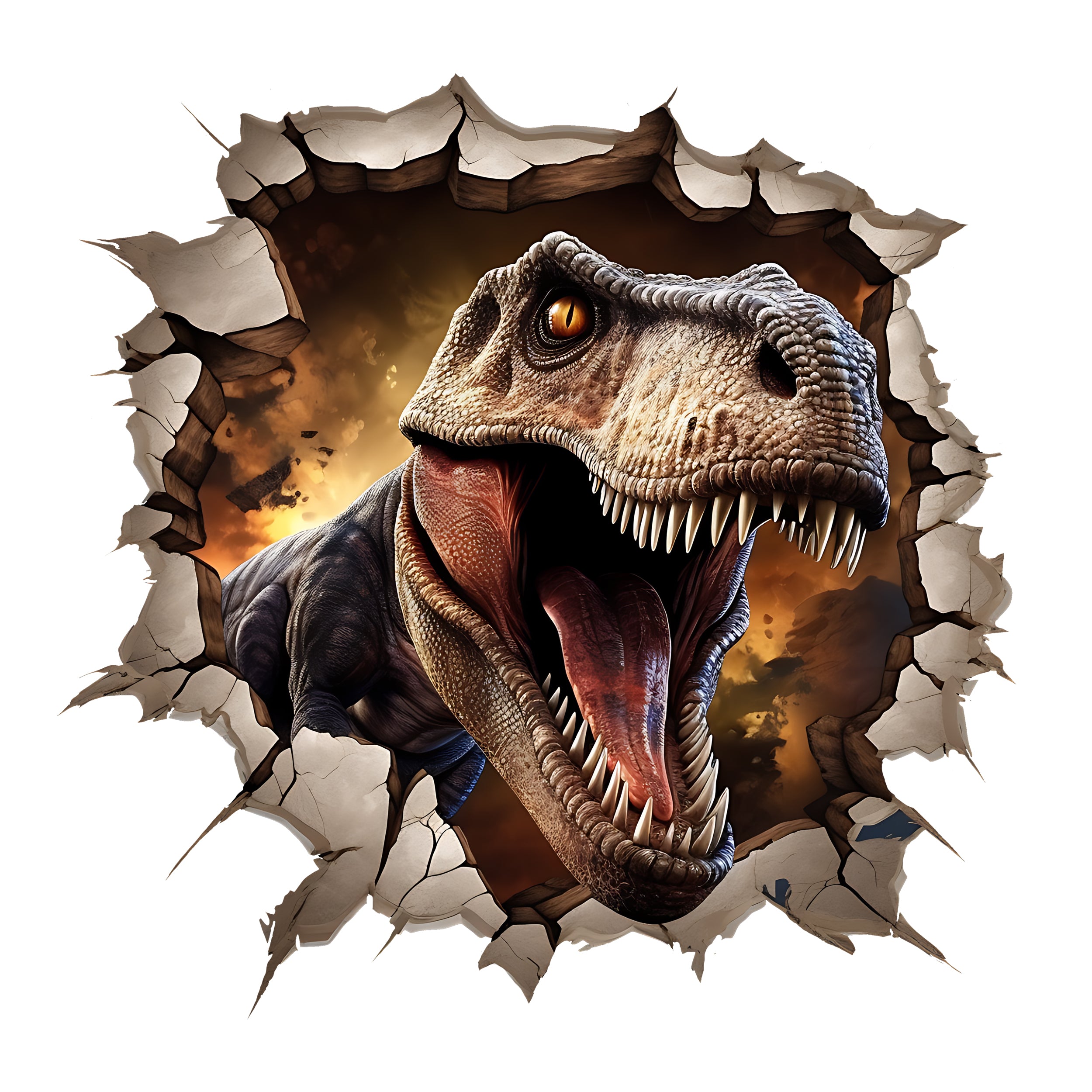 Wandtattoo Dinosaurier