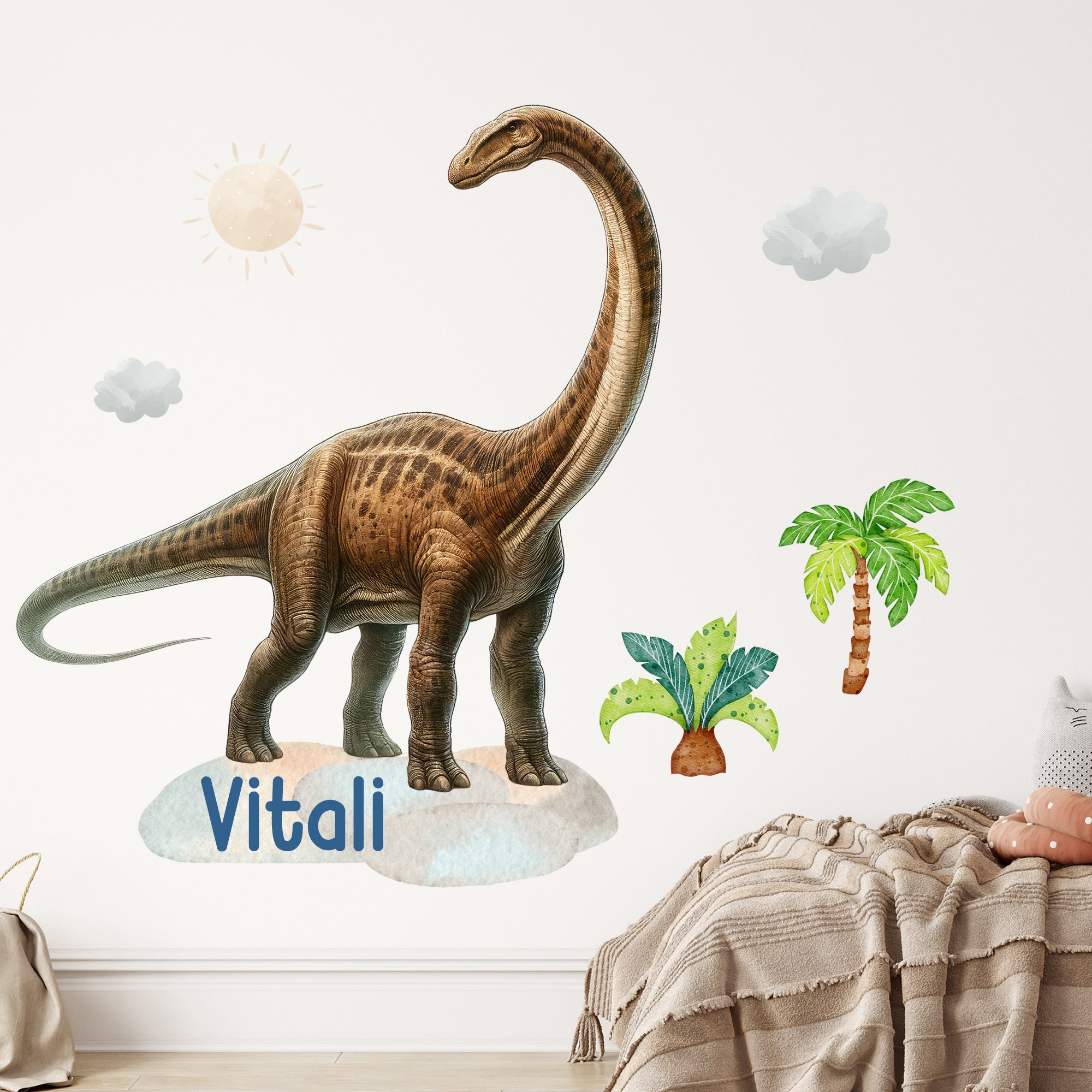 Wandtattoo Dinosaurier