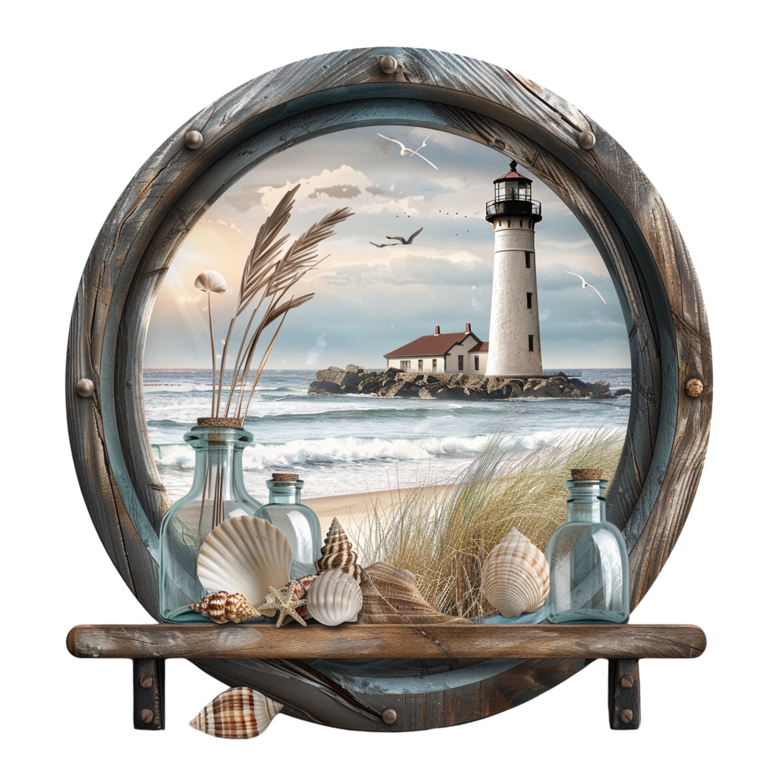 Wandtattoo Leuchtturm