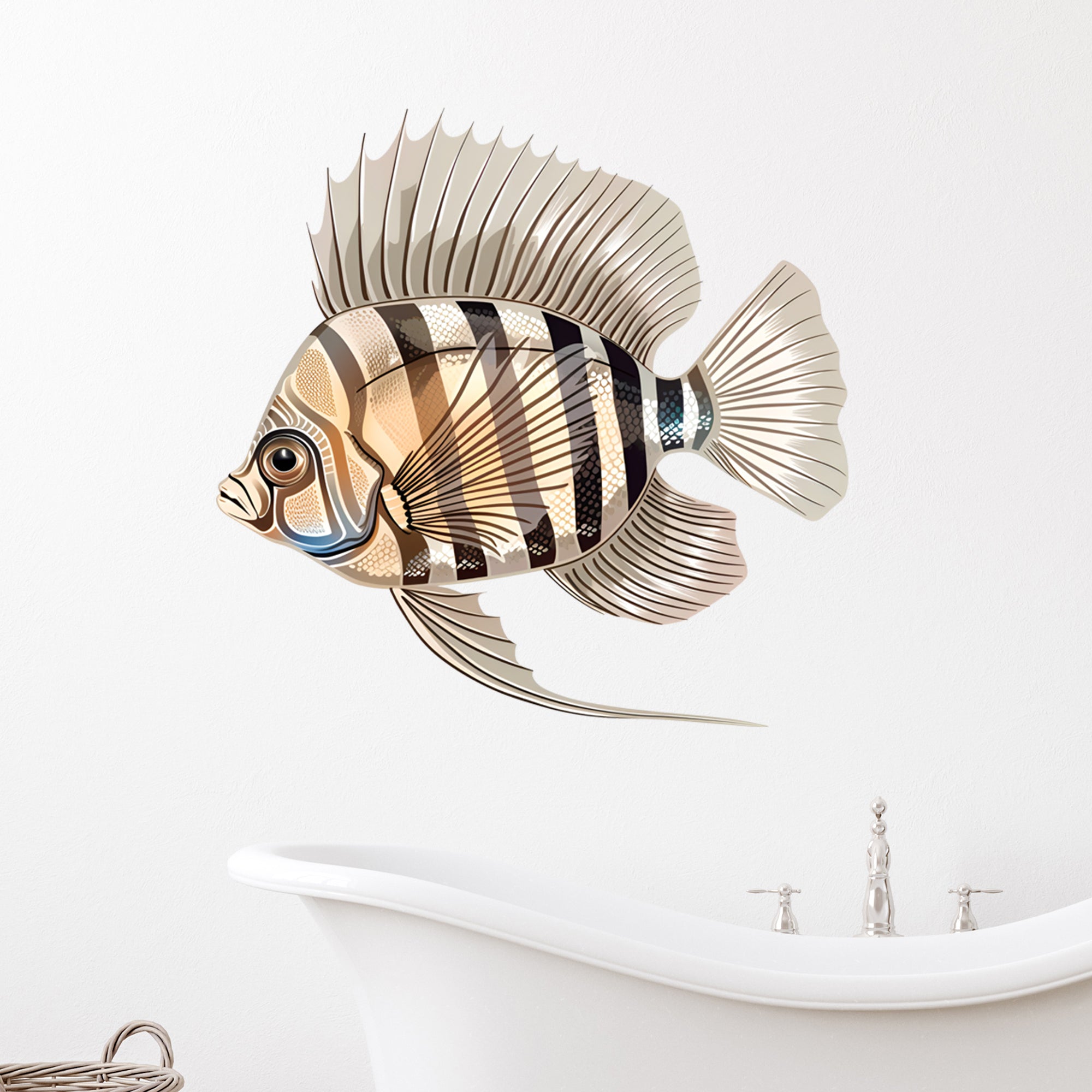 Wandtattoo Fisch