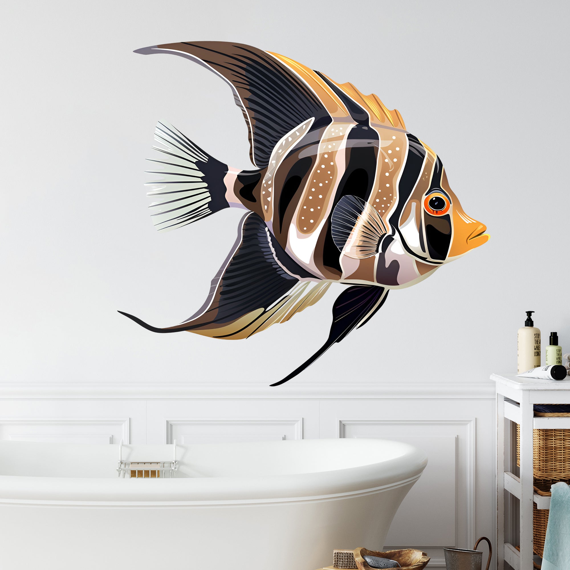 Wandtattoo Fisch