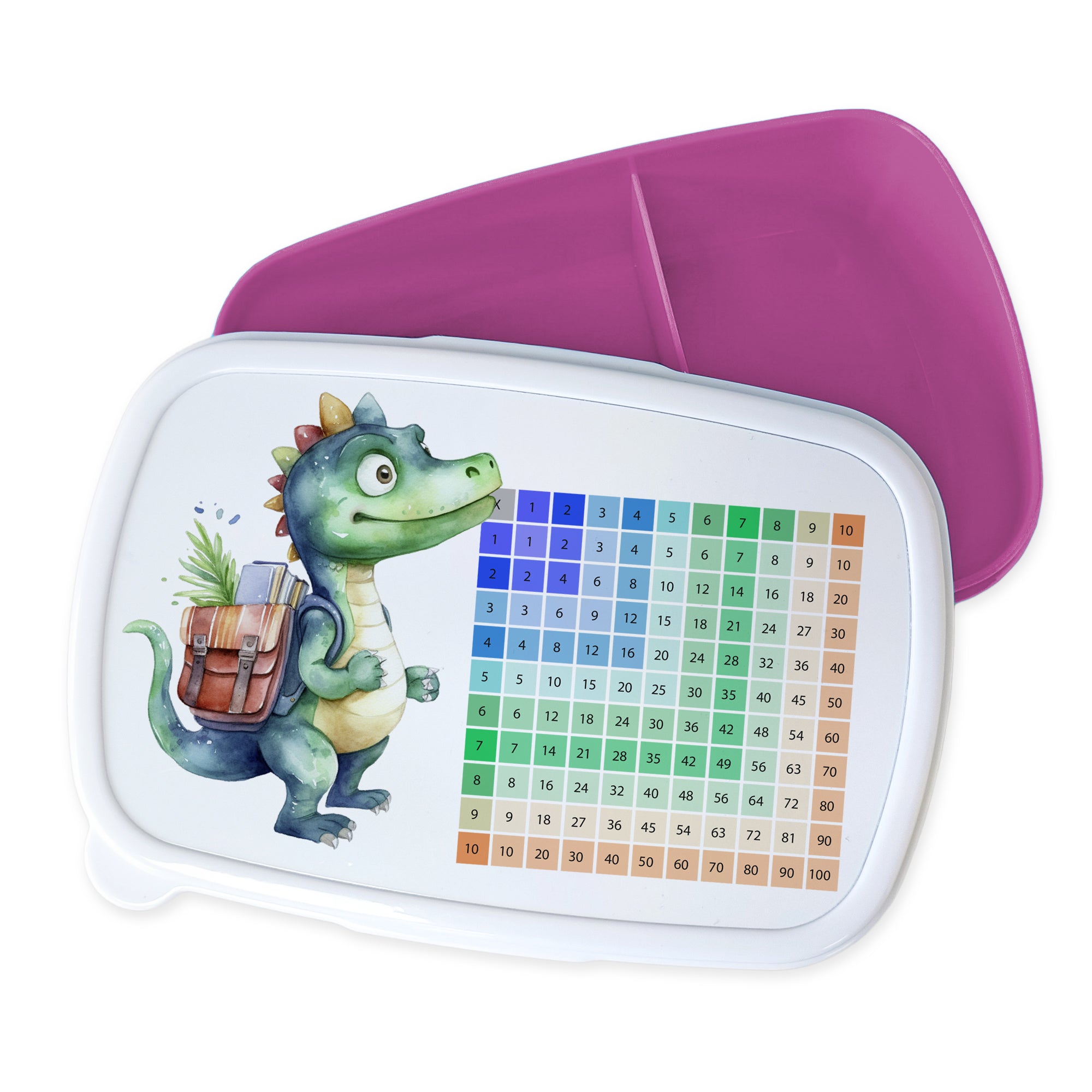 1x1 Brotdose für Kinder zum Rechnen Lernen