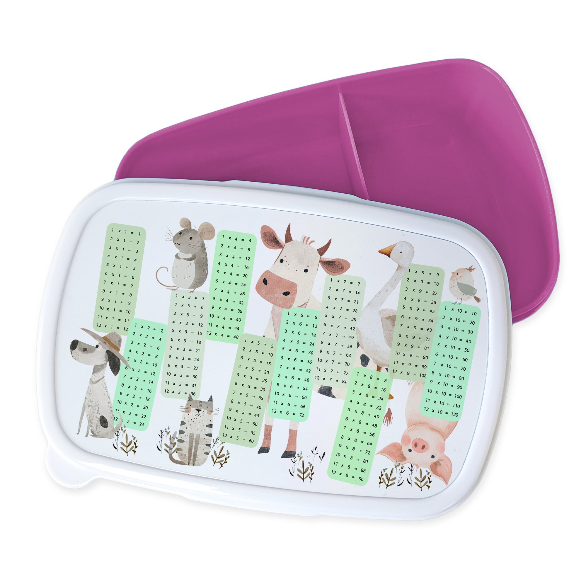 Brotdose mit Tieren - Für fröhliche Pausen