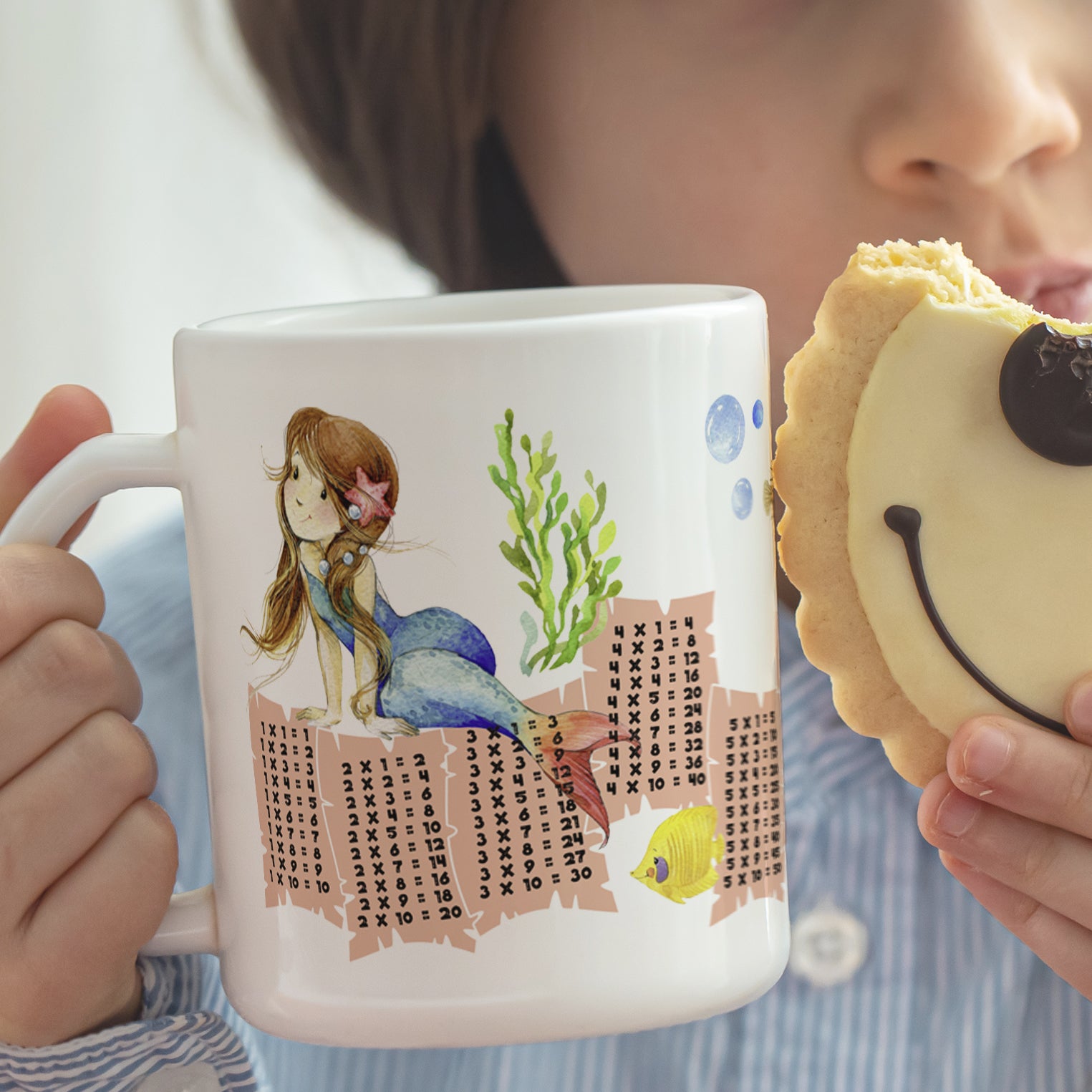 Tasse 1x1 Meerjungfrau