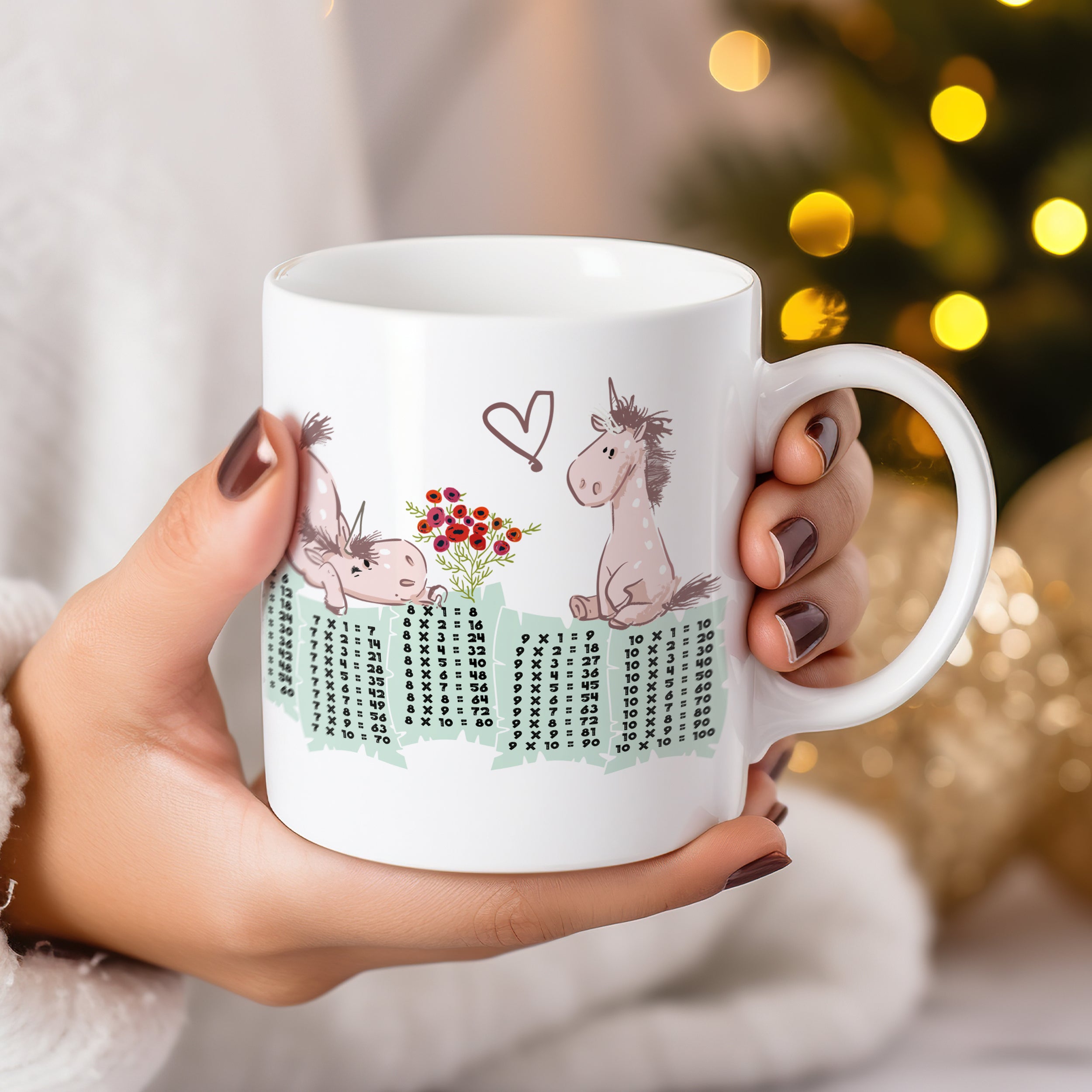 1x1 Tasse Einhorn Freude