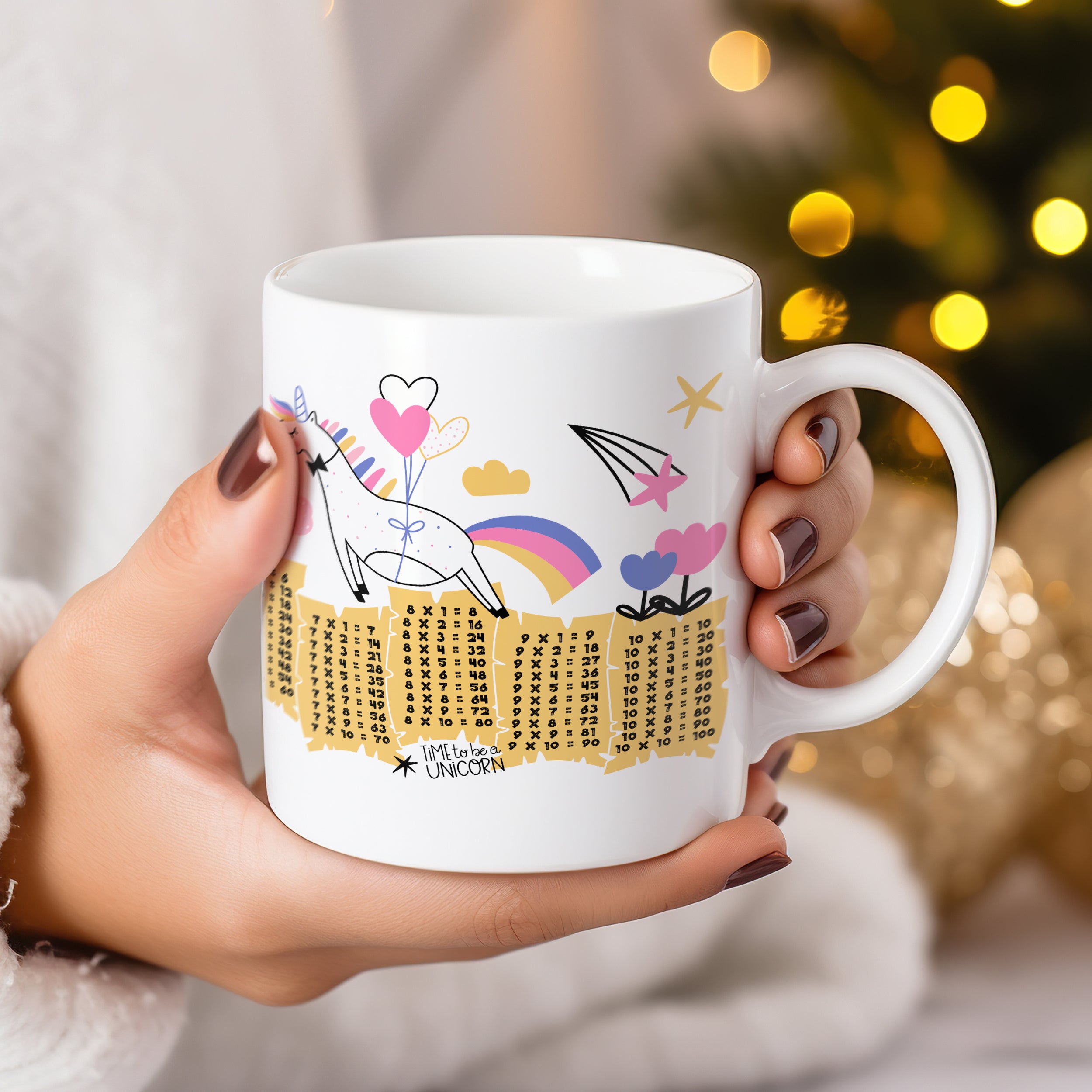 1x1 Tasse Einhorn-Motiv