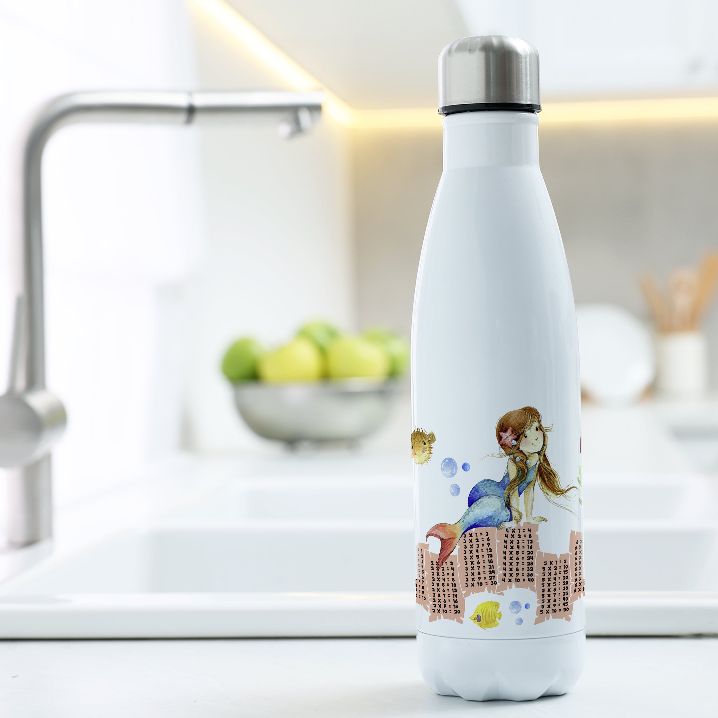 Thermosflasche 1x1 Meerjungfrau