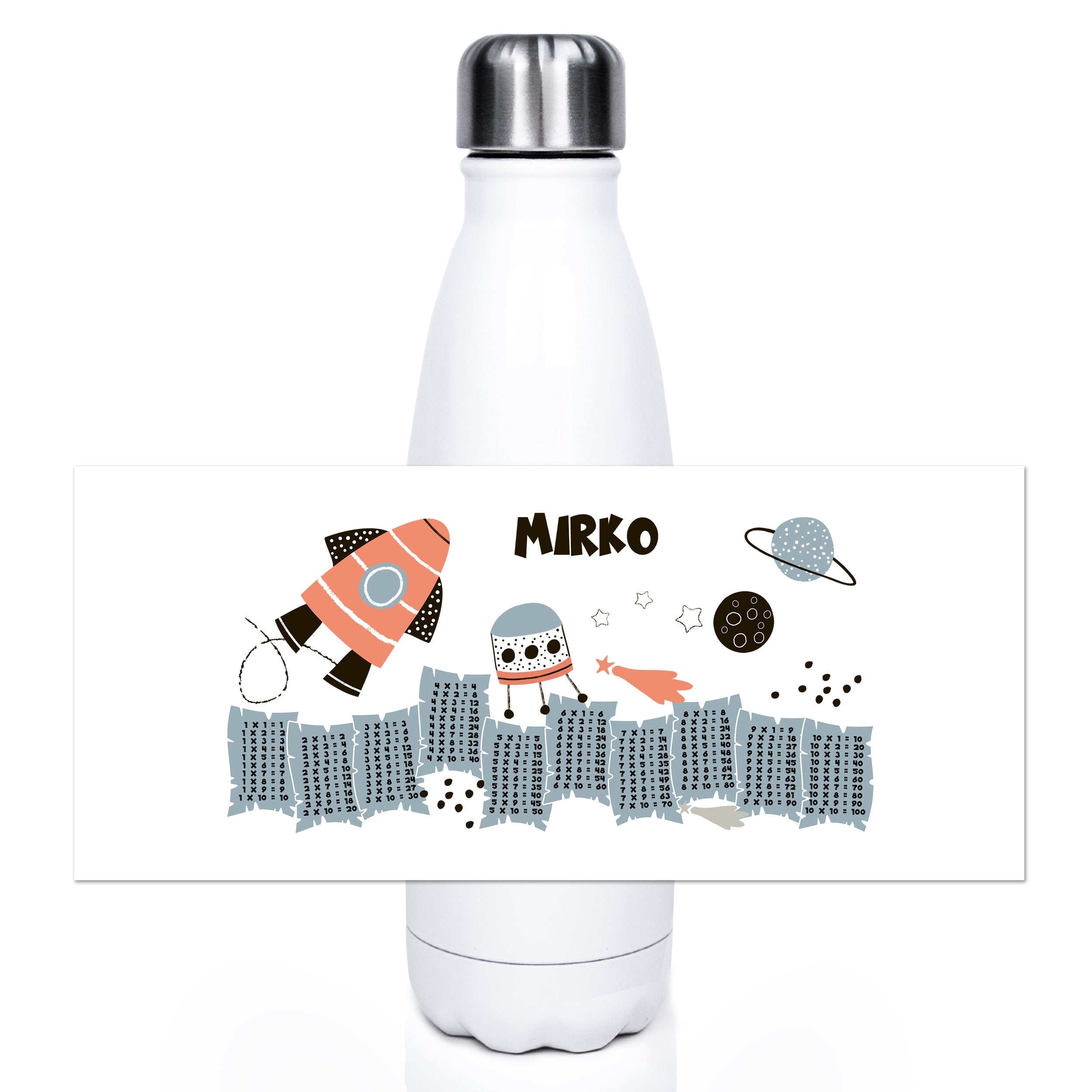Thermosflasche 1x1 mit Rakete