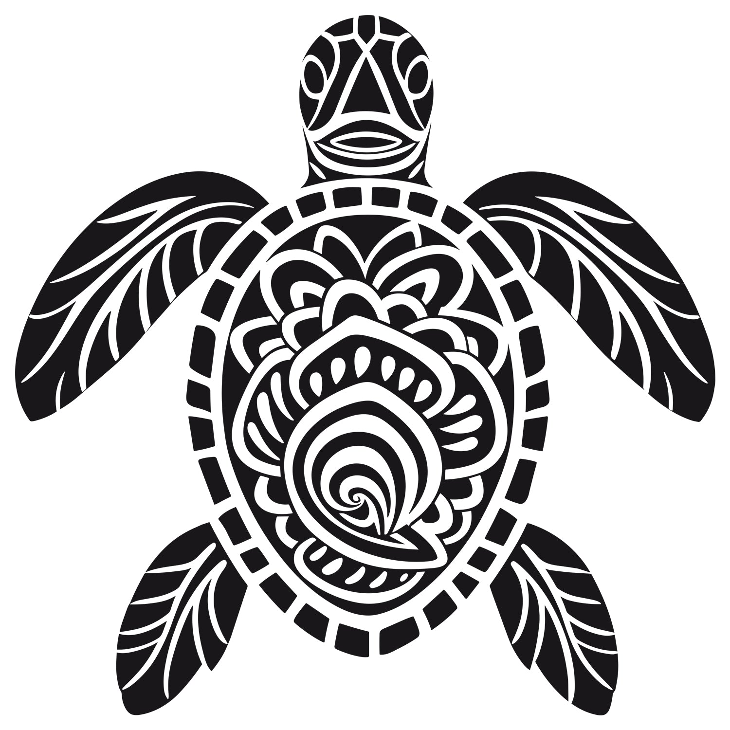 Wandtattoo Schildkröte