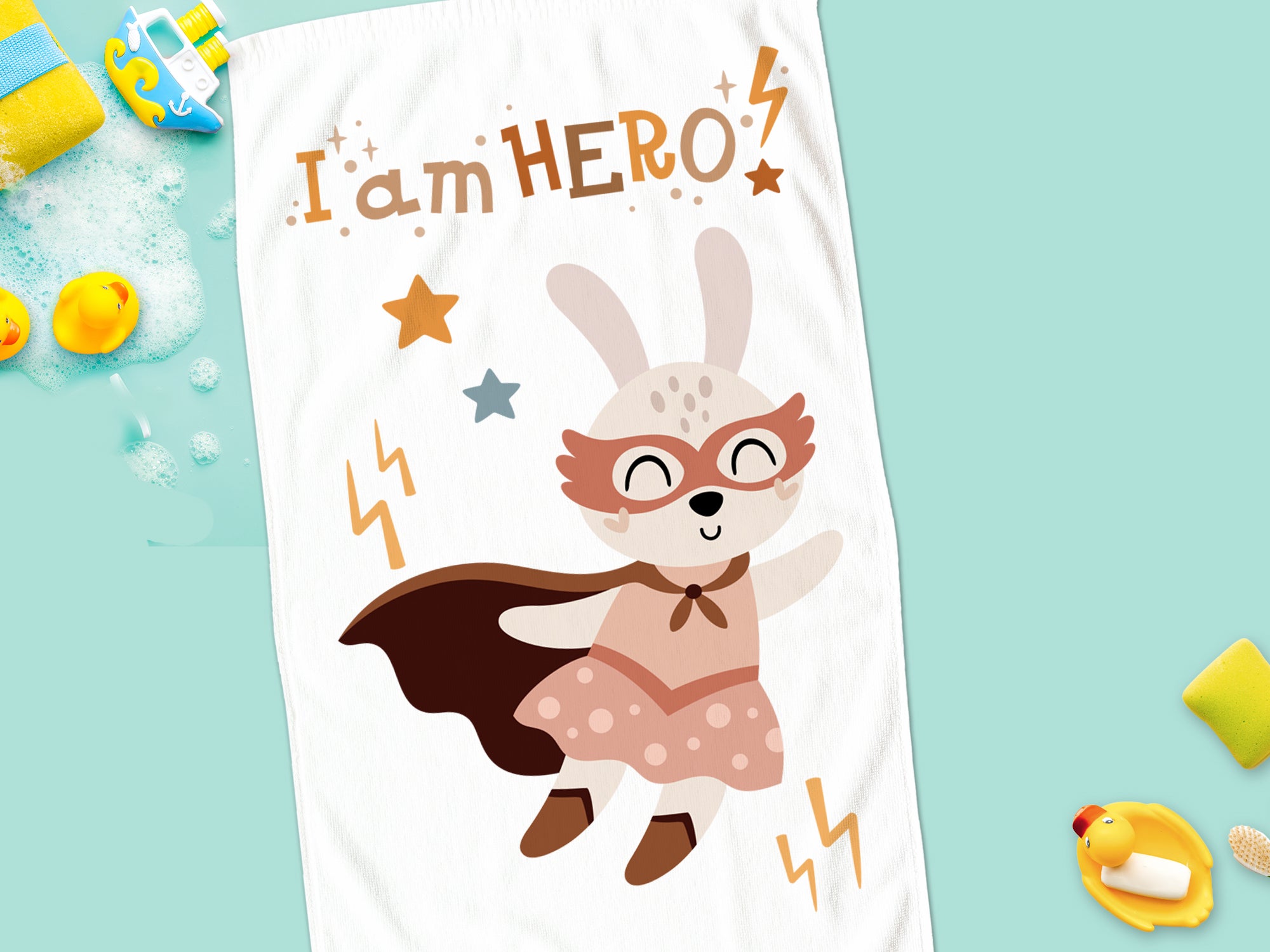 Handtuch Heldin Bente - Für kleine Abenteurer