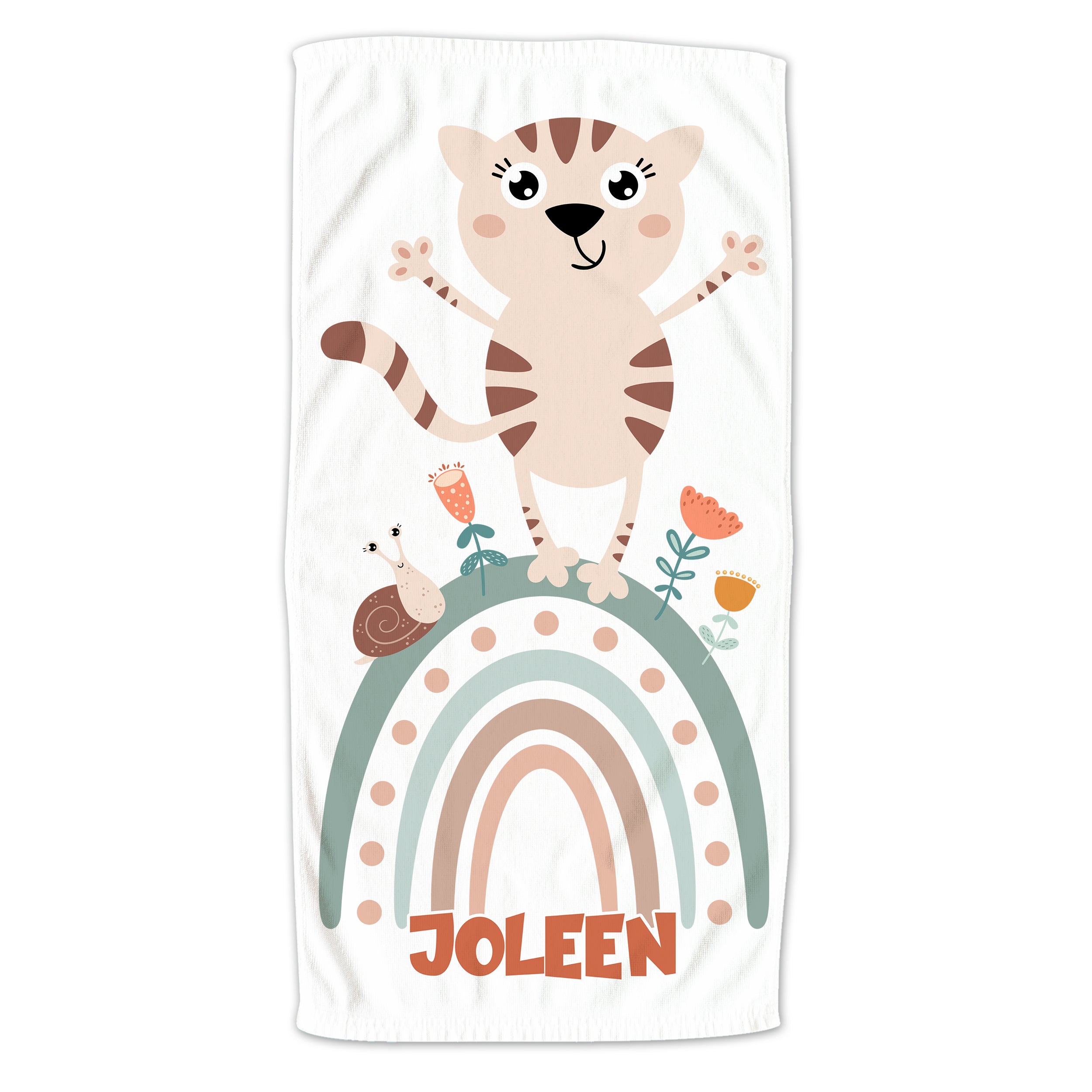 Handtuch Regenbogenkatze