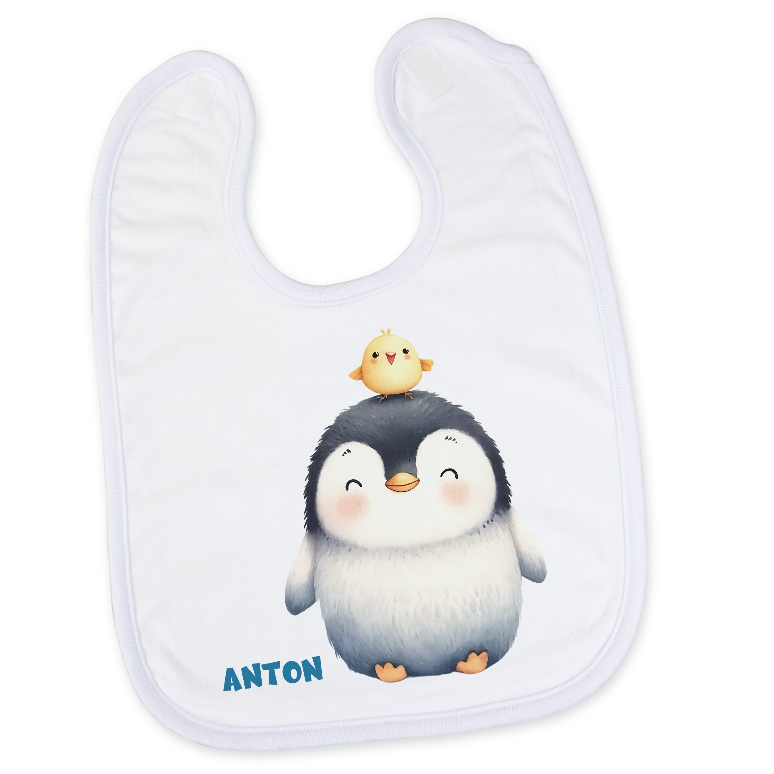 Lätzchen Penguin mit Küken