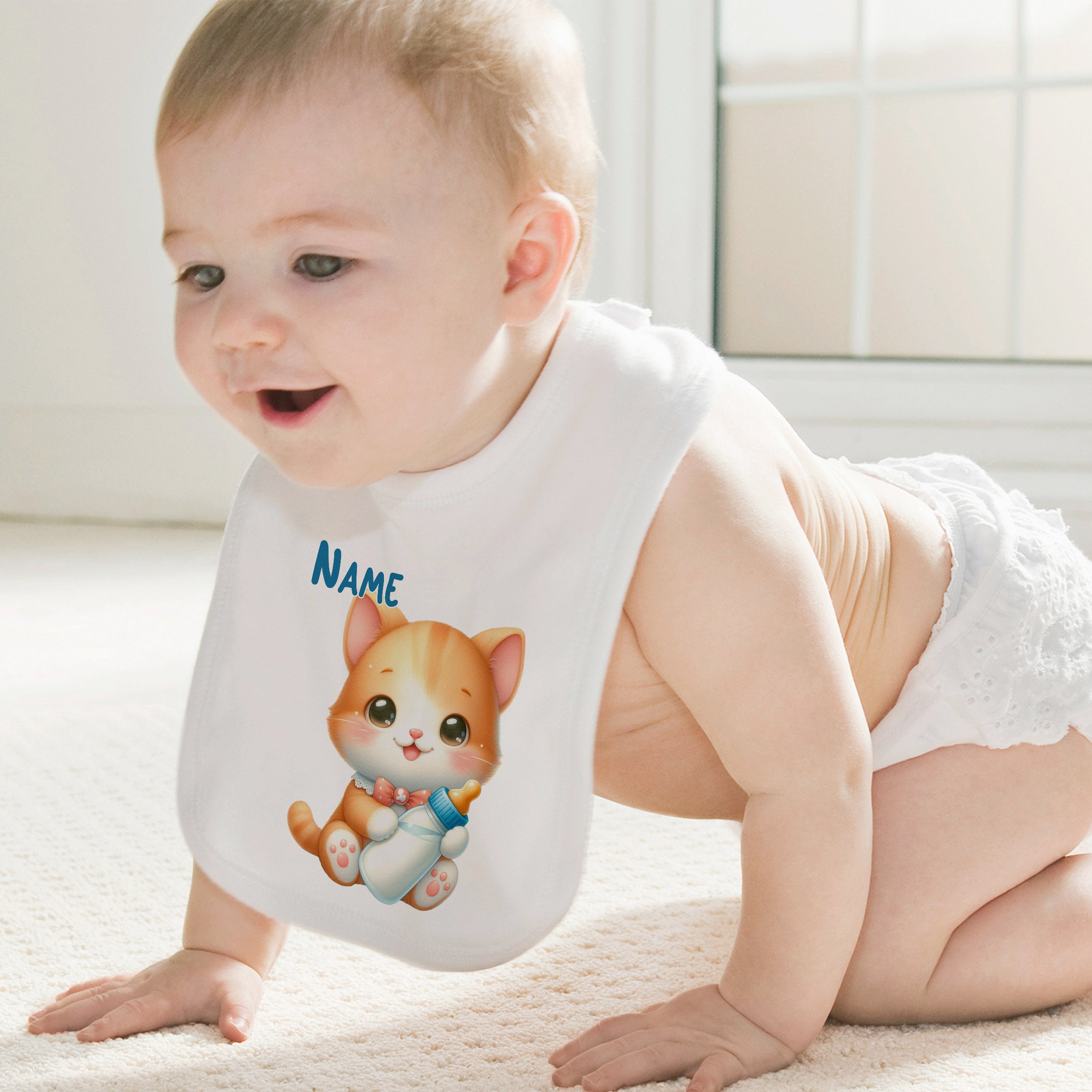 Baby Lätzchen Kätzchen