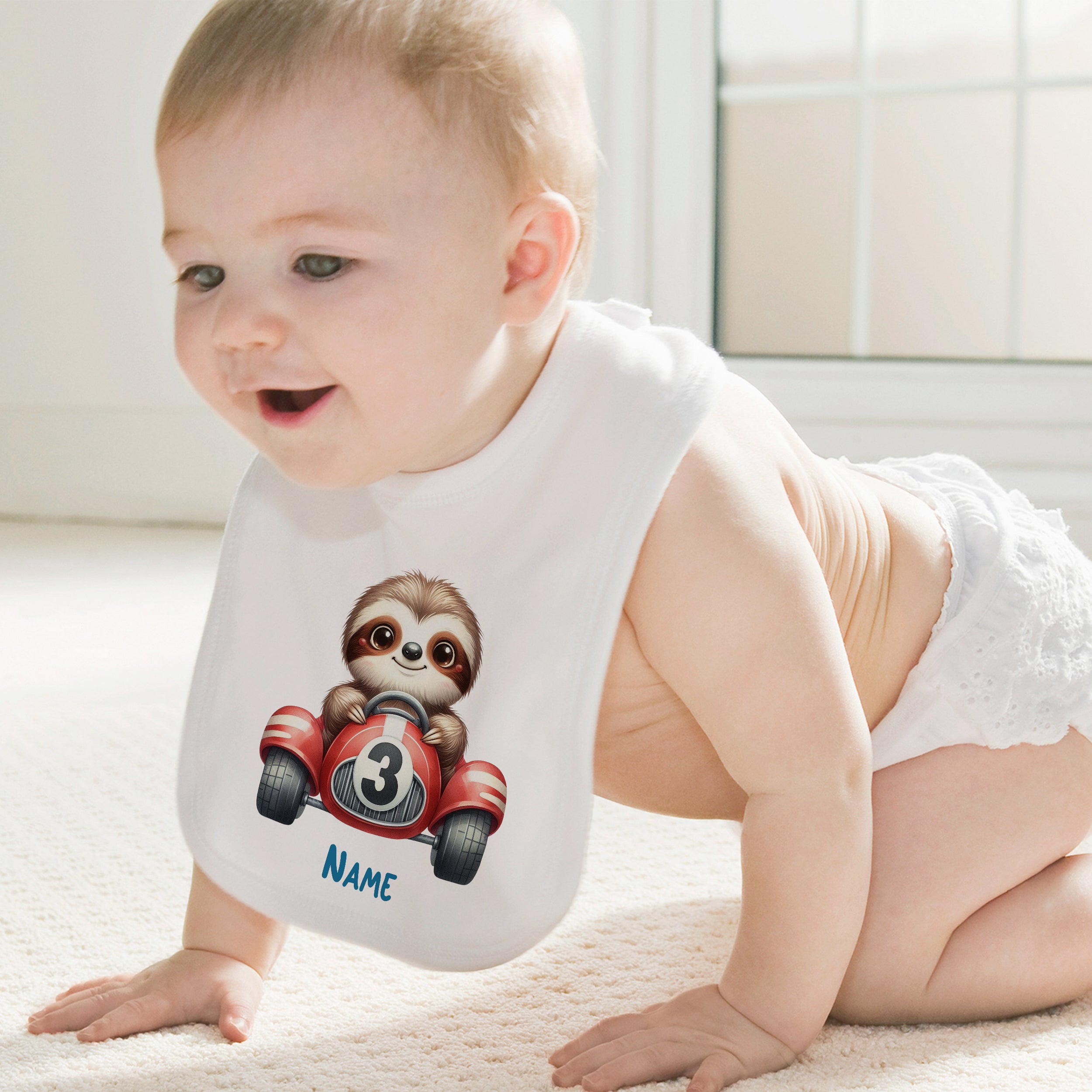 Baby Lätzchen Faultier