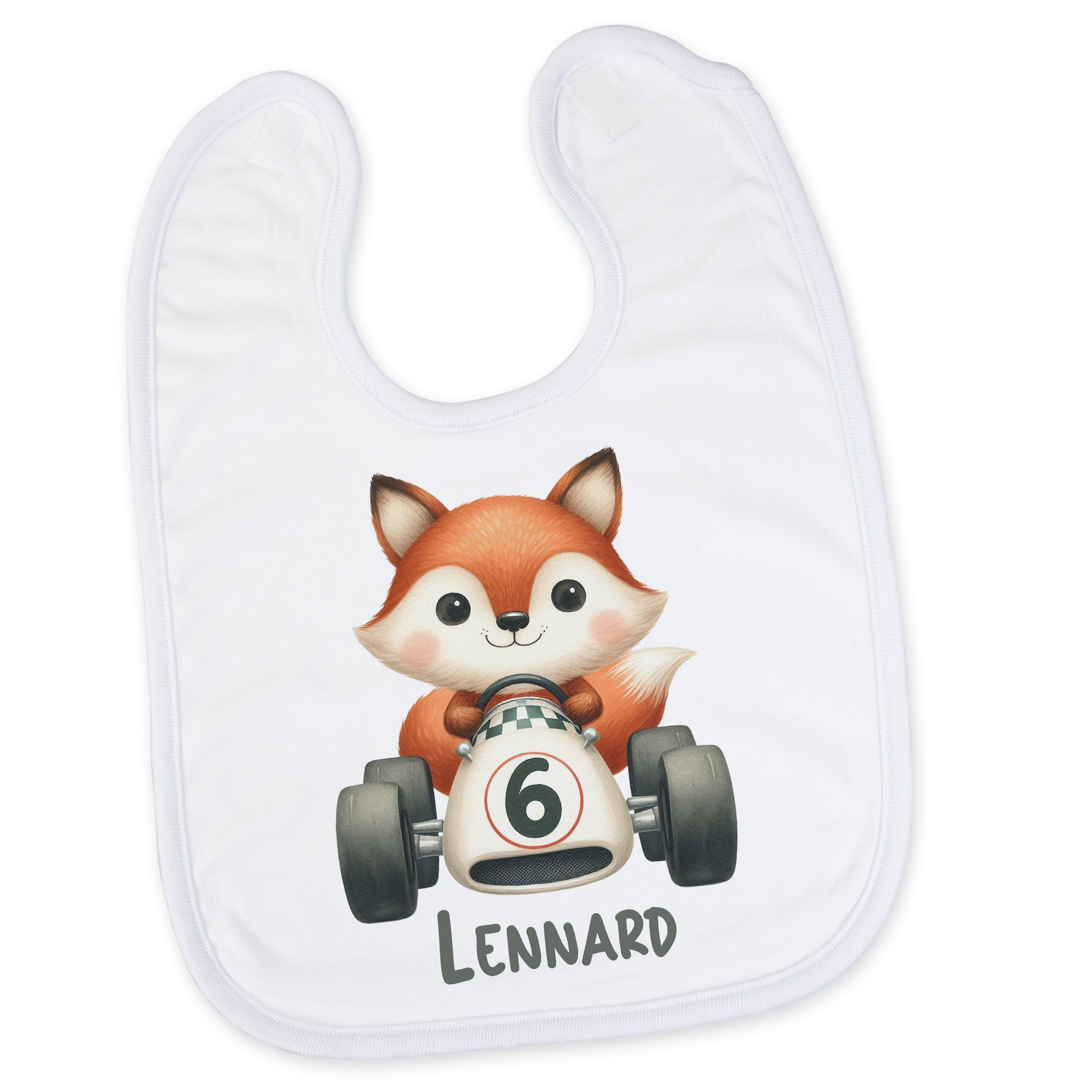 Baby Lätzchen mit Fuchs-Motiv