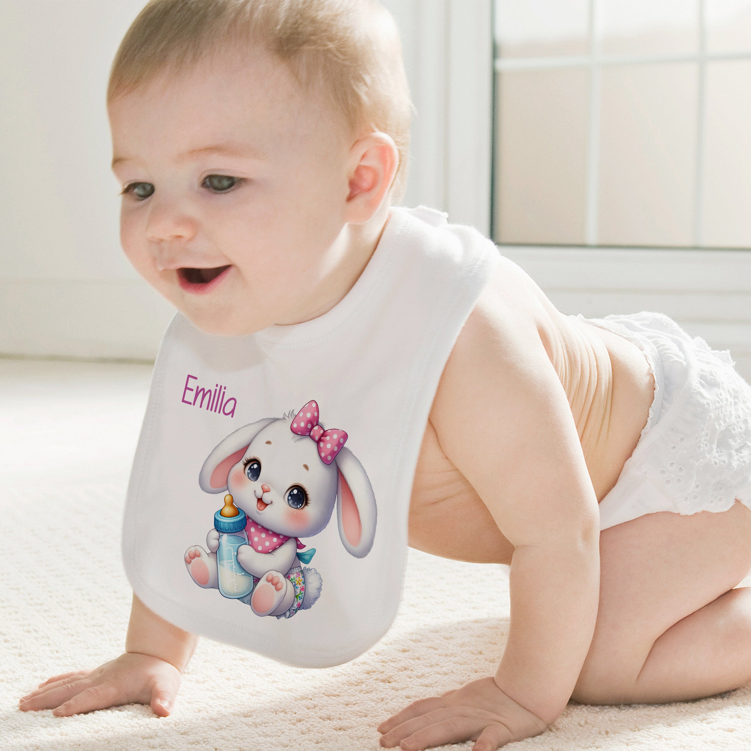 Baby Lätzchen Häschen