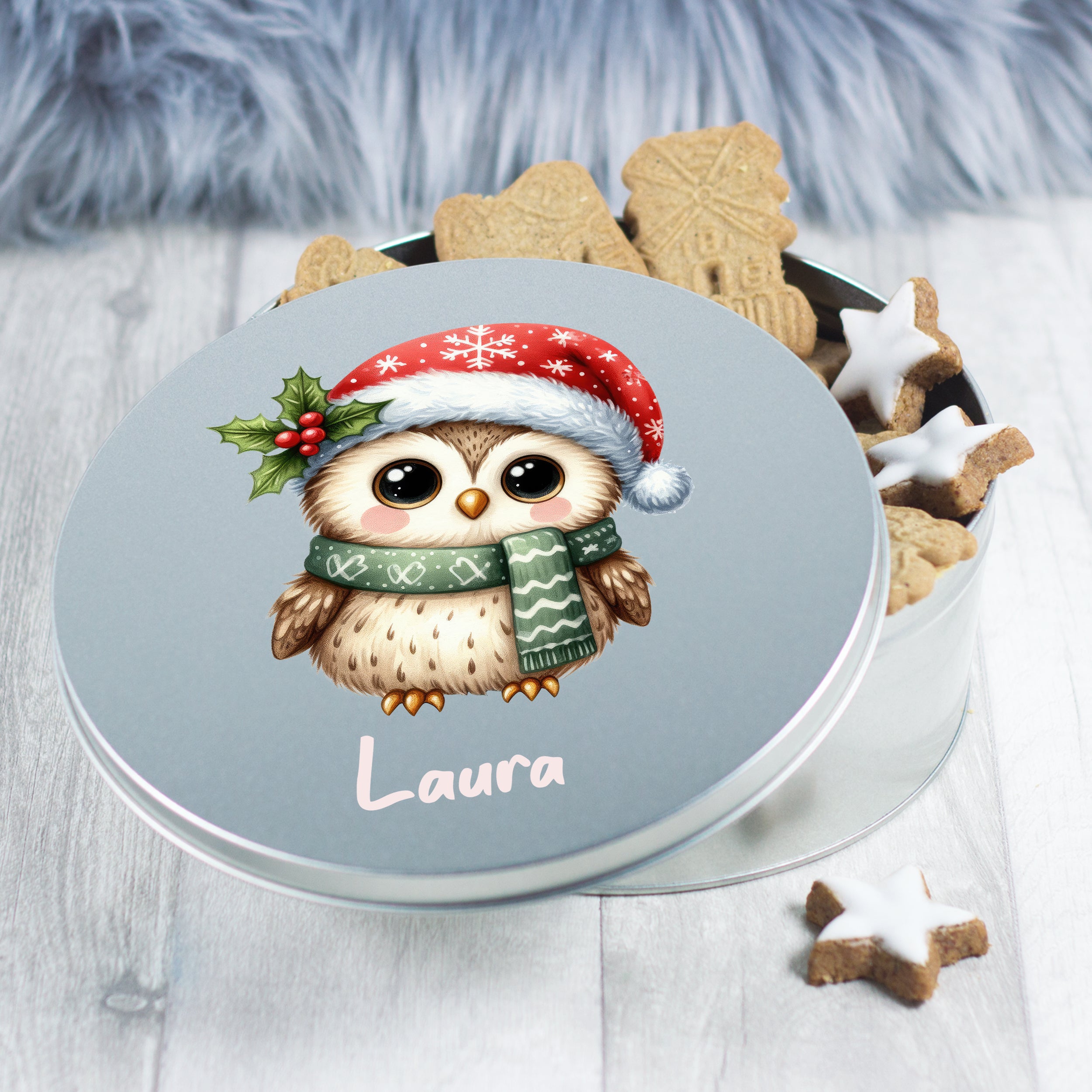 Keksdose Eule - Süße Leckereien mit persönlichem Touch