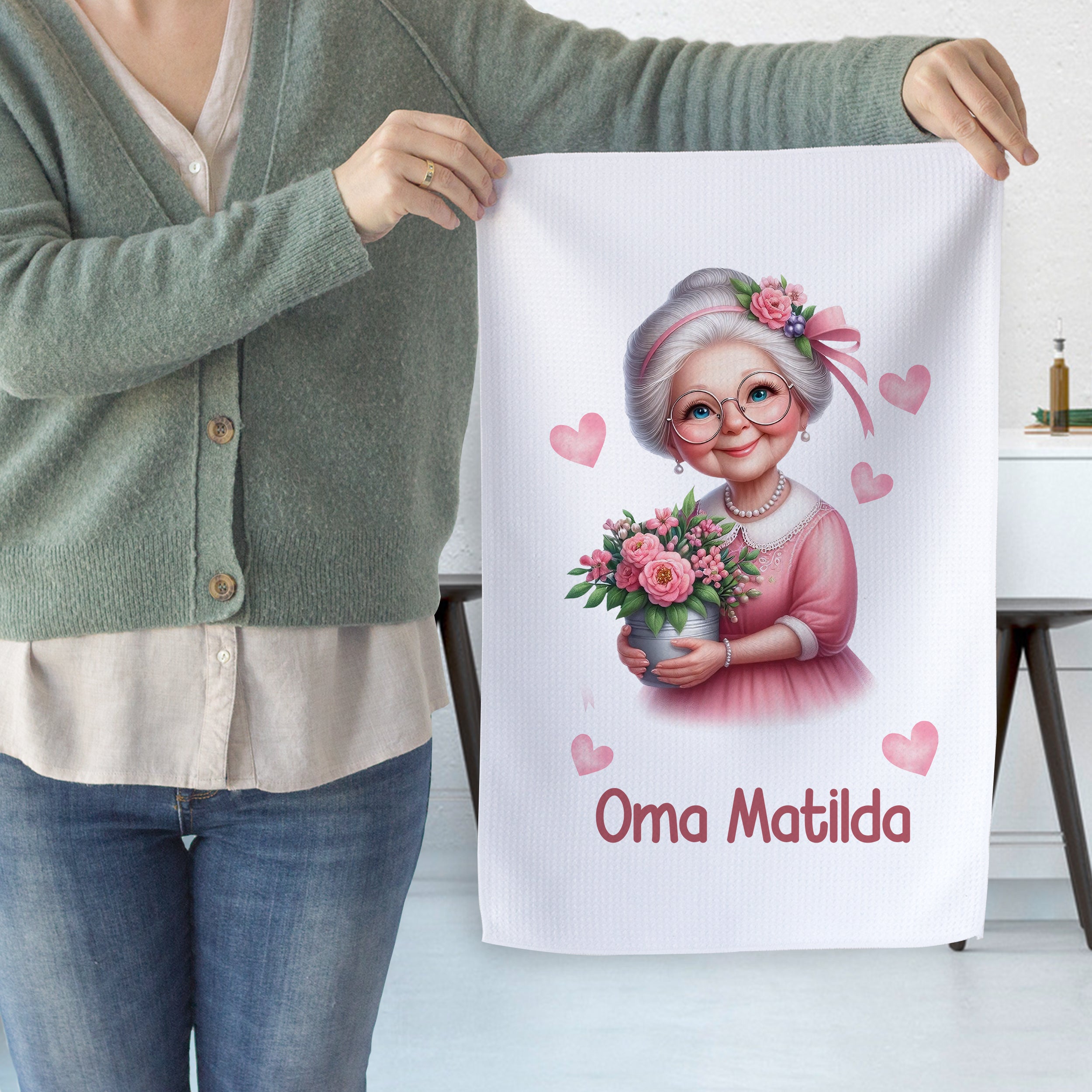 Geschirrtuch Oma Matilda - Für liebevolle Küchenmomente