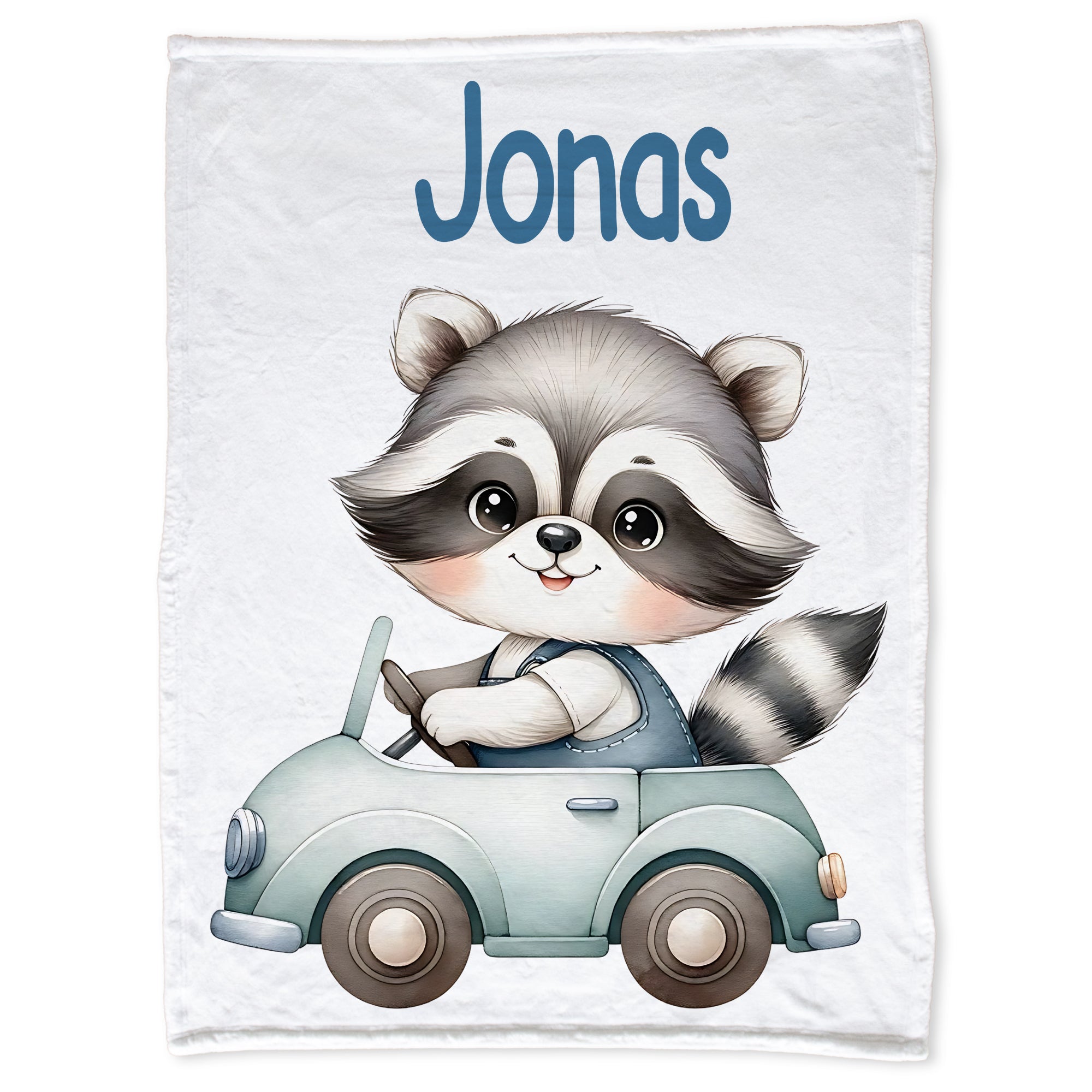 Babydecke mit Waschbär