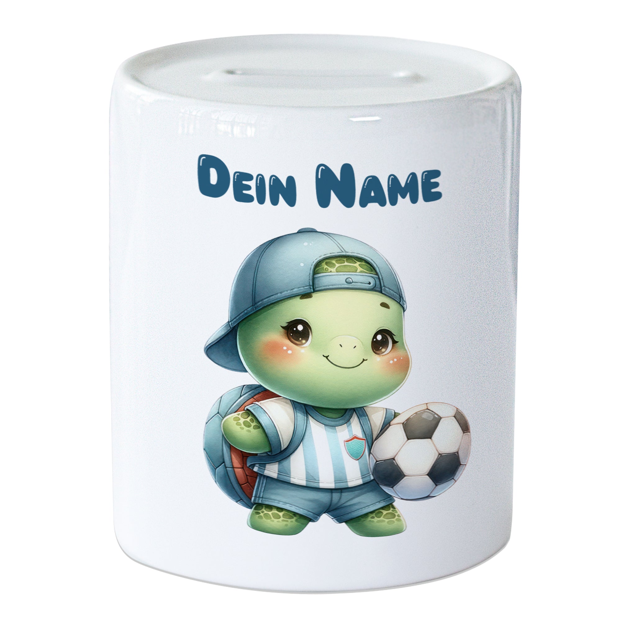 Spardose mit Schildkröte