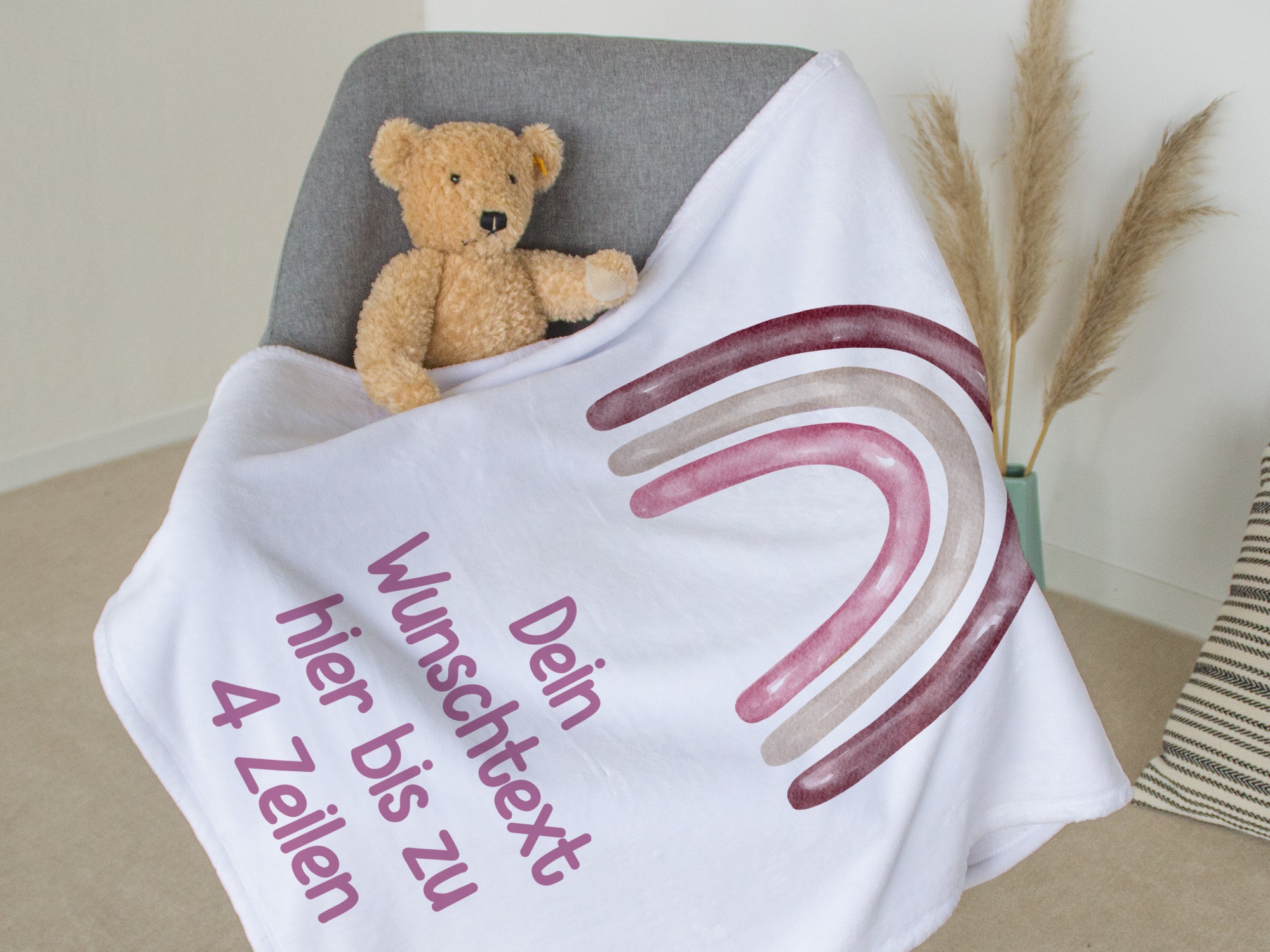 Babydecke Regenbogen
