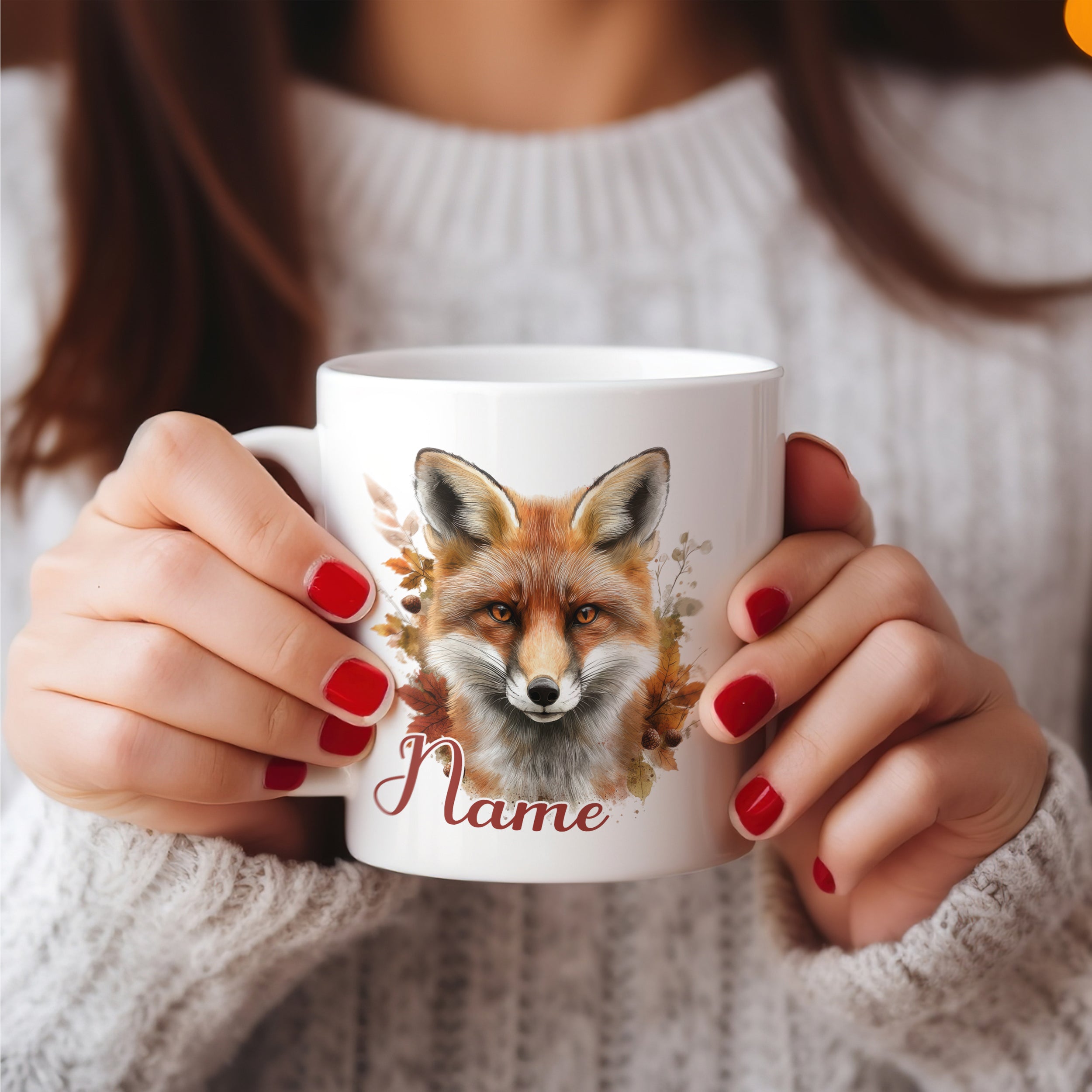 Tasse Herbsttiere Fuchs