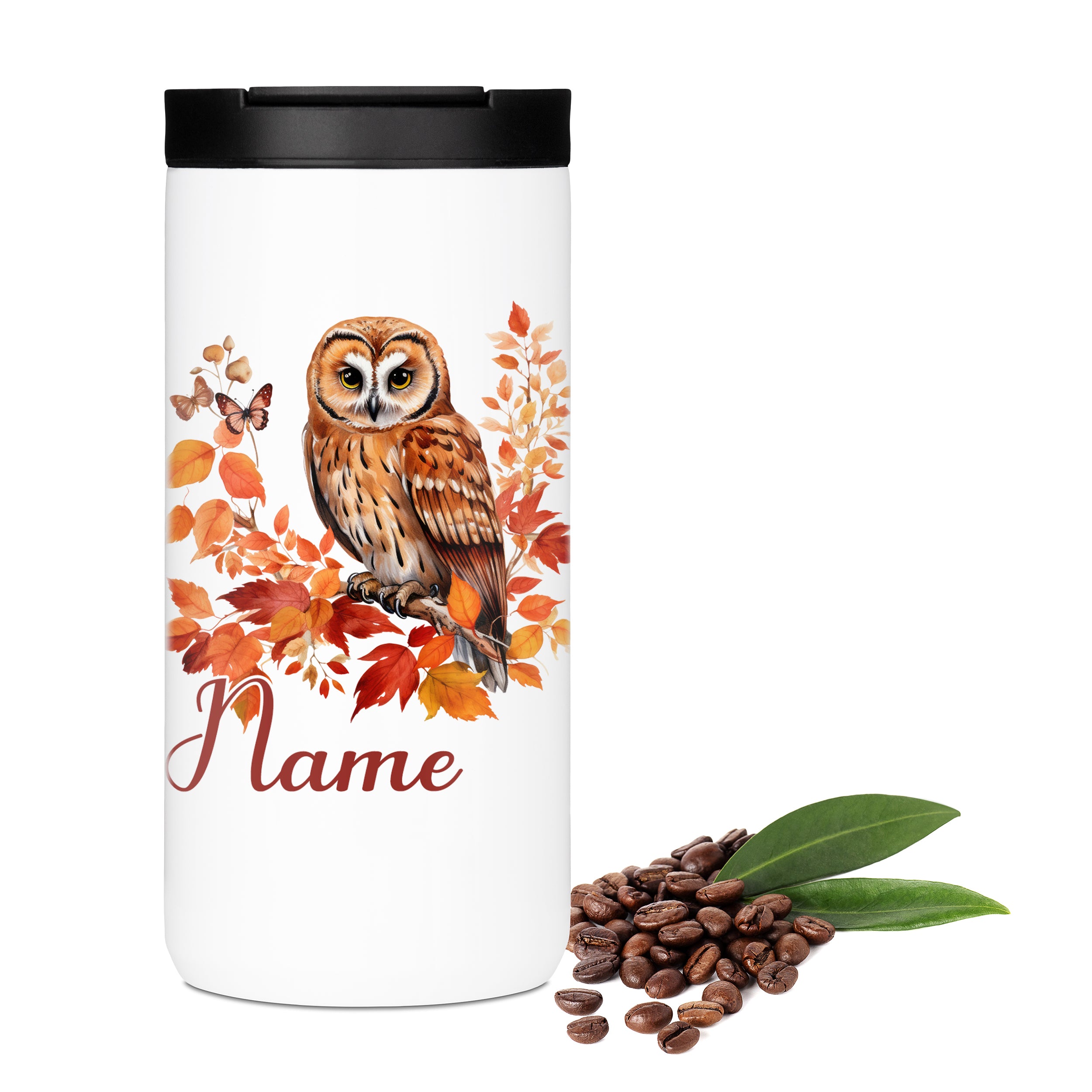 Kaffeebecher mit Eule