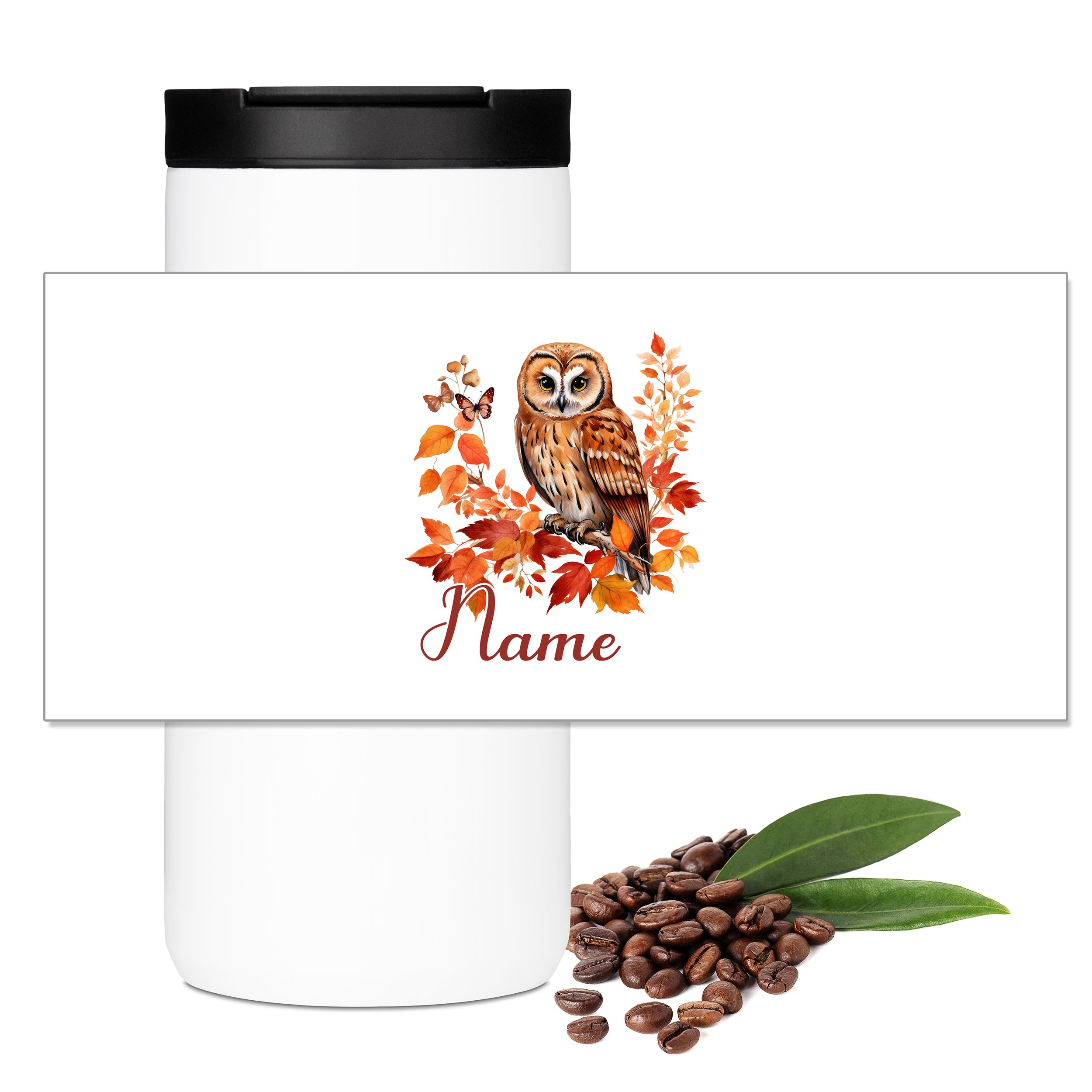 Kaffeebecher mit Eule