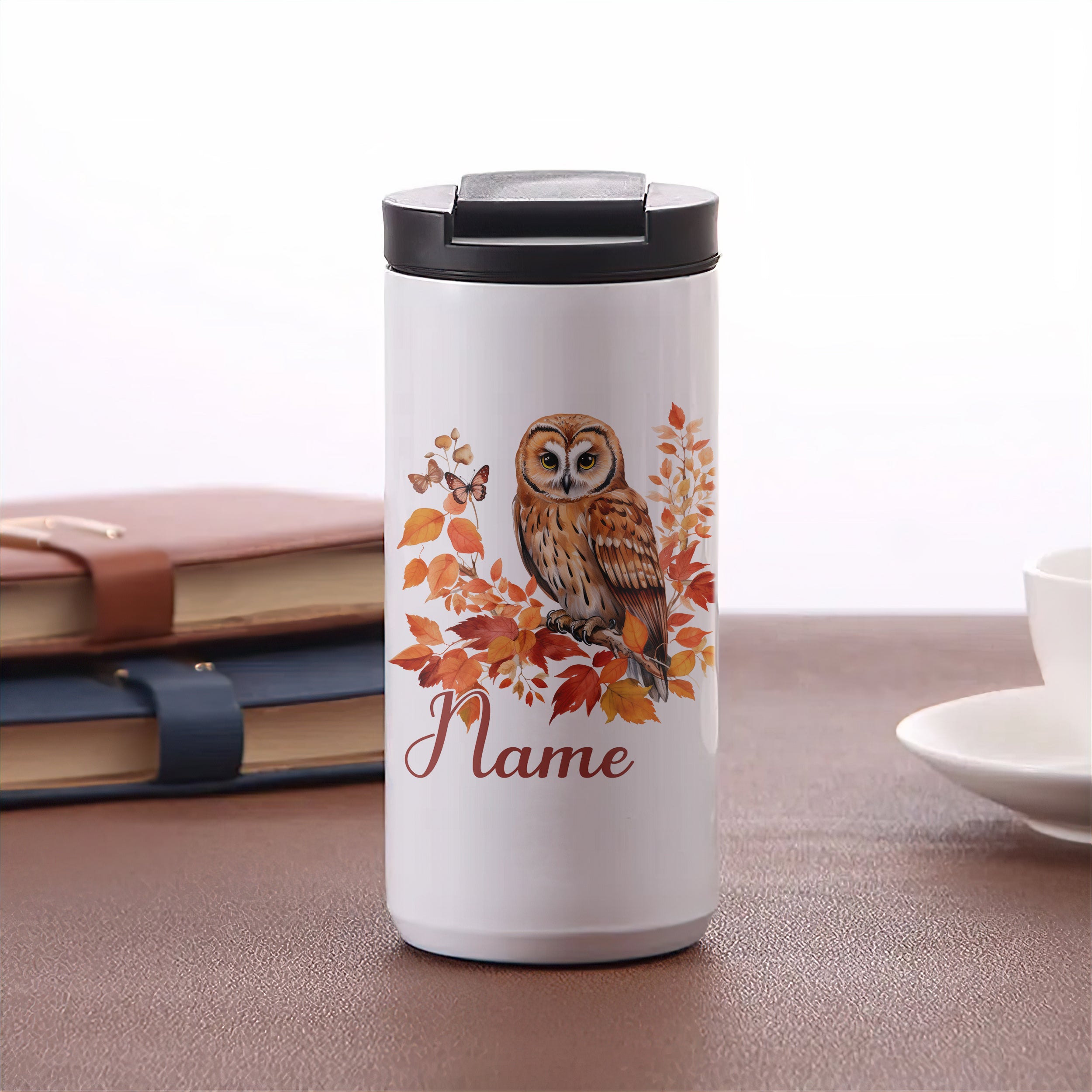 Kaffeebecher mit Eule